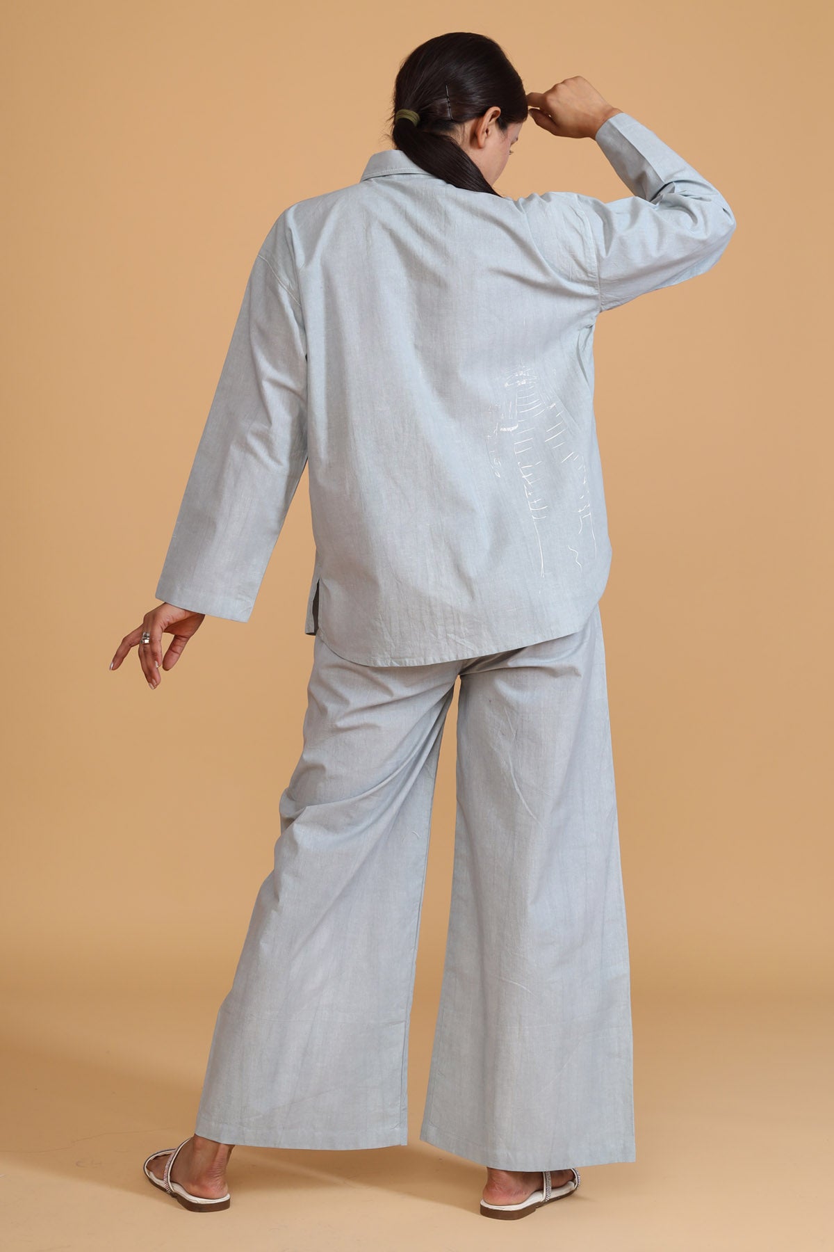 Mint Green Front Pleated Pants