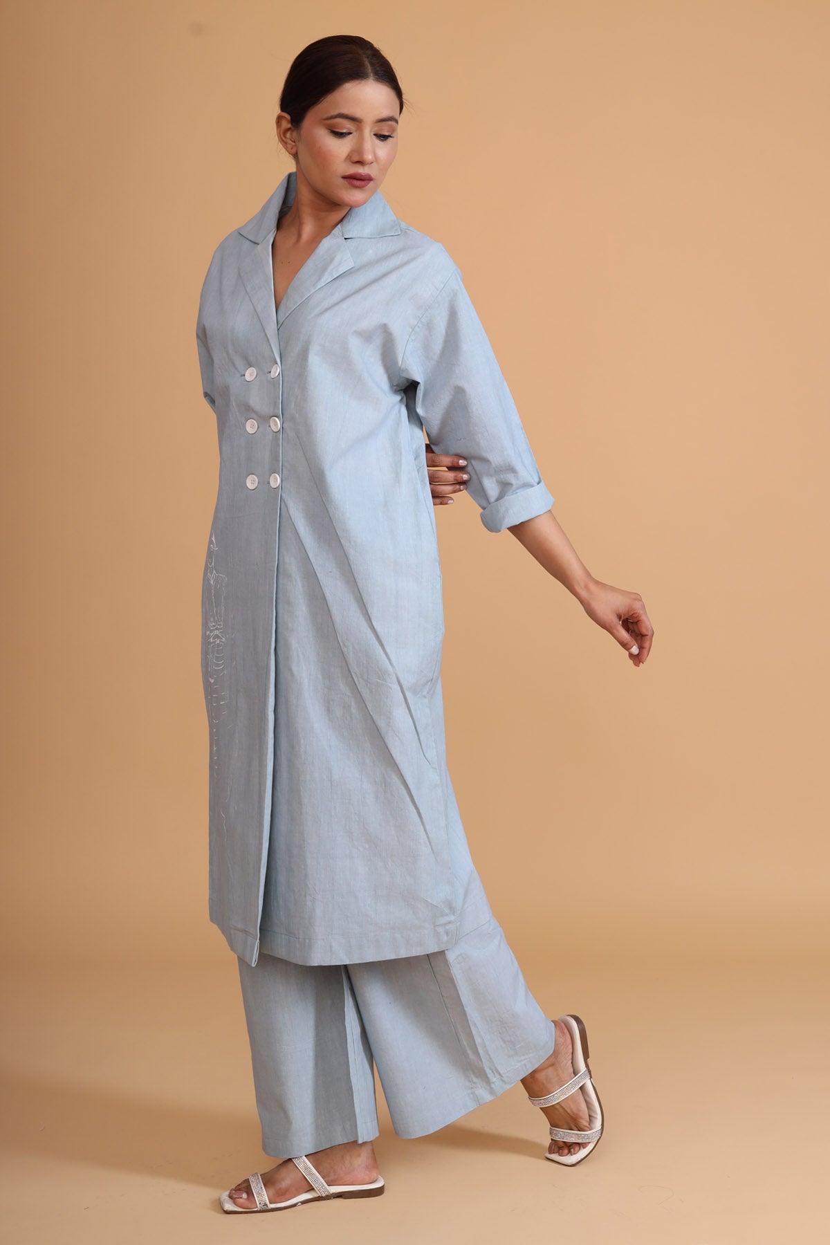 Mint Overlap Overlay Co-ord Set