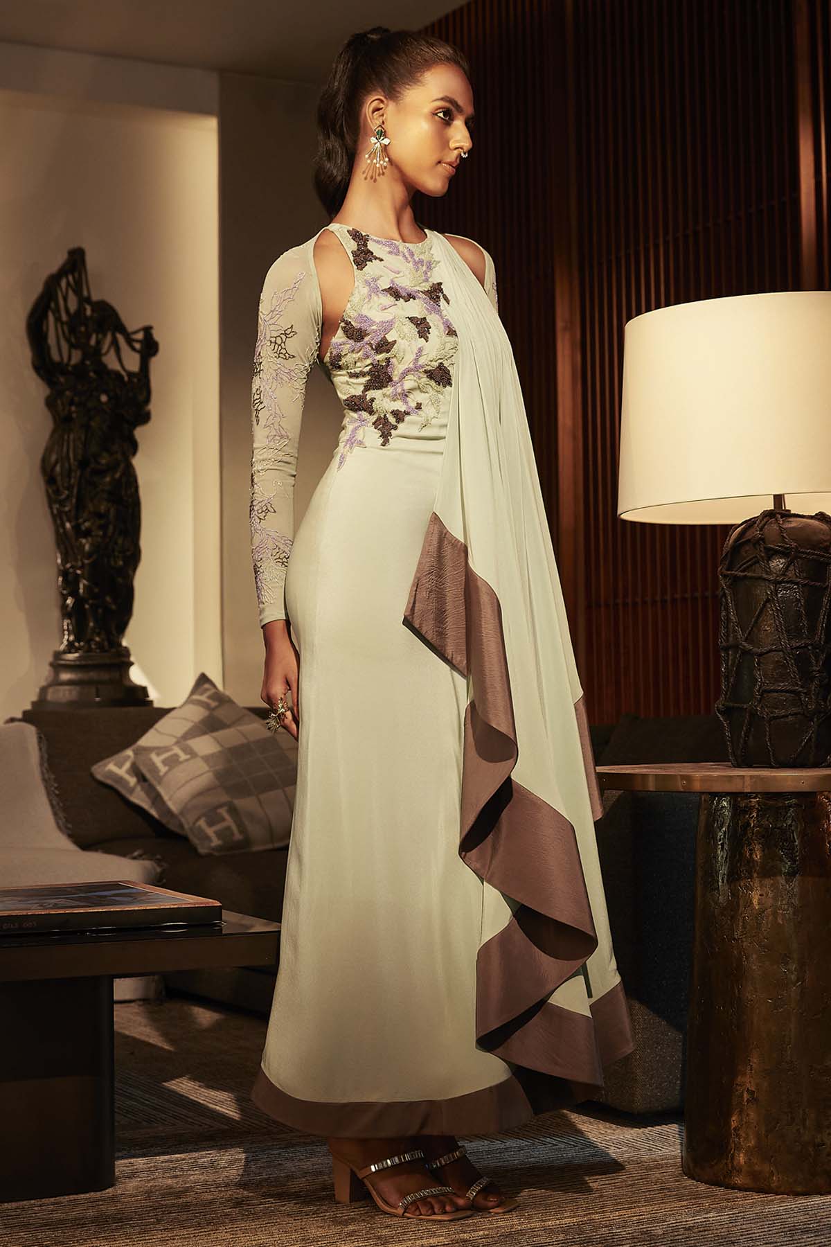 Mint Halter Neck Dress & Jacket