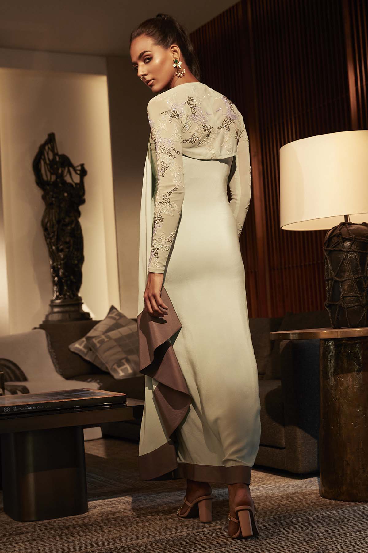 Mint Halter Neck Dress & Jacket