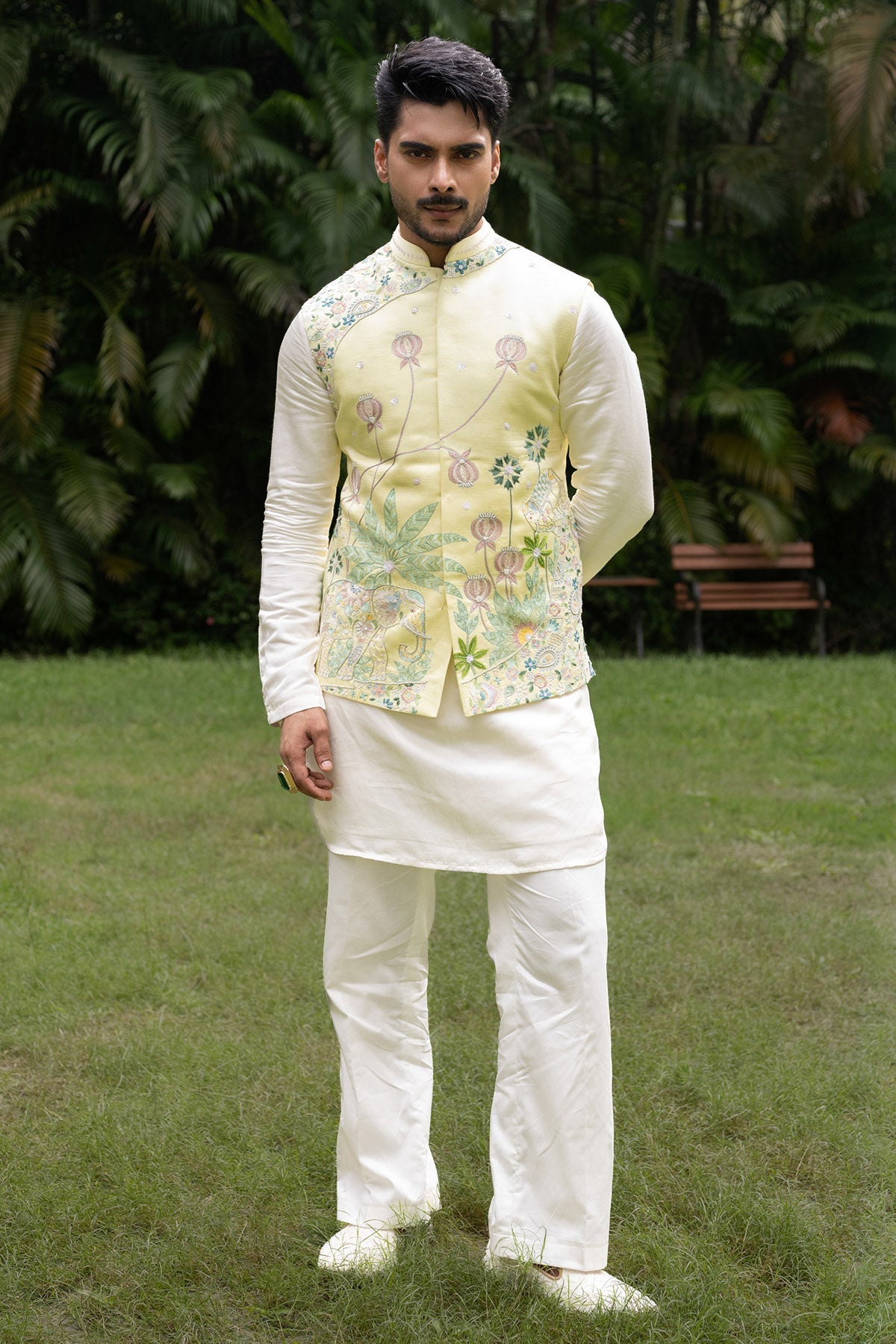 Buy Mint Sequins Cutdana Kurta Set for women by Paarsh Atelier online available at scrollnshops