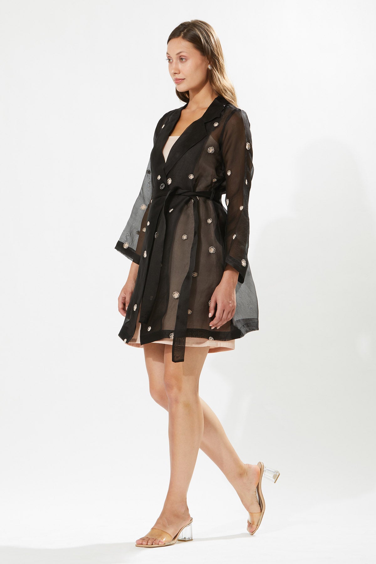 Moonray Floral Coat Dress
