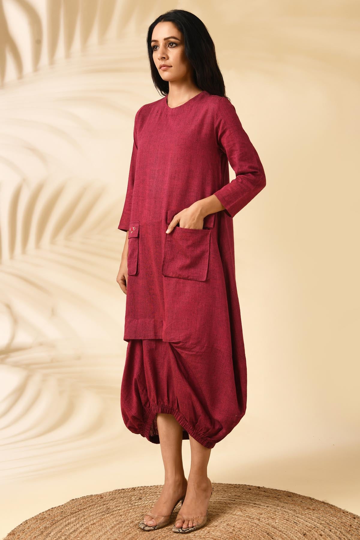 Motif Embellished Dress