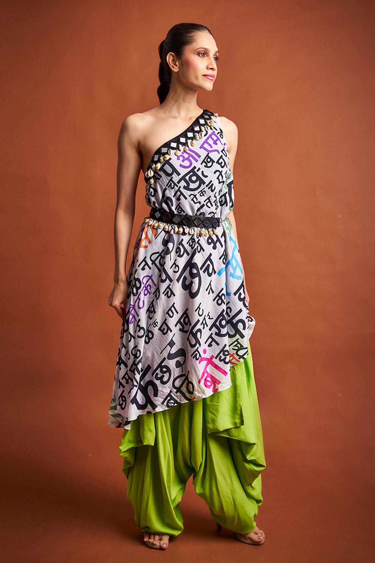 Multi Asymmetrical Indo-Western