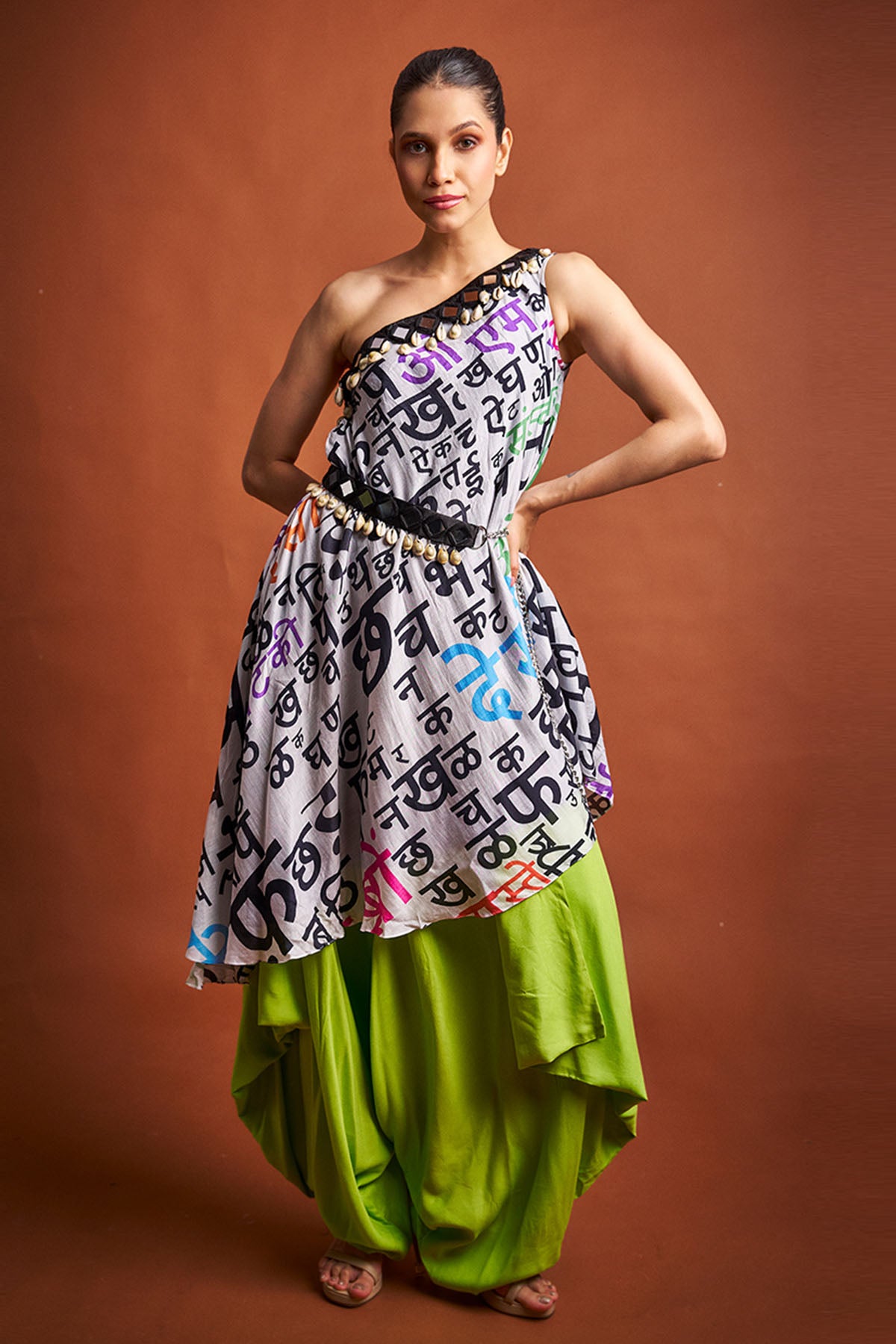 Multi Asymmetrical Indo-Western