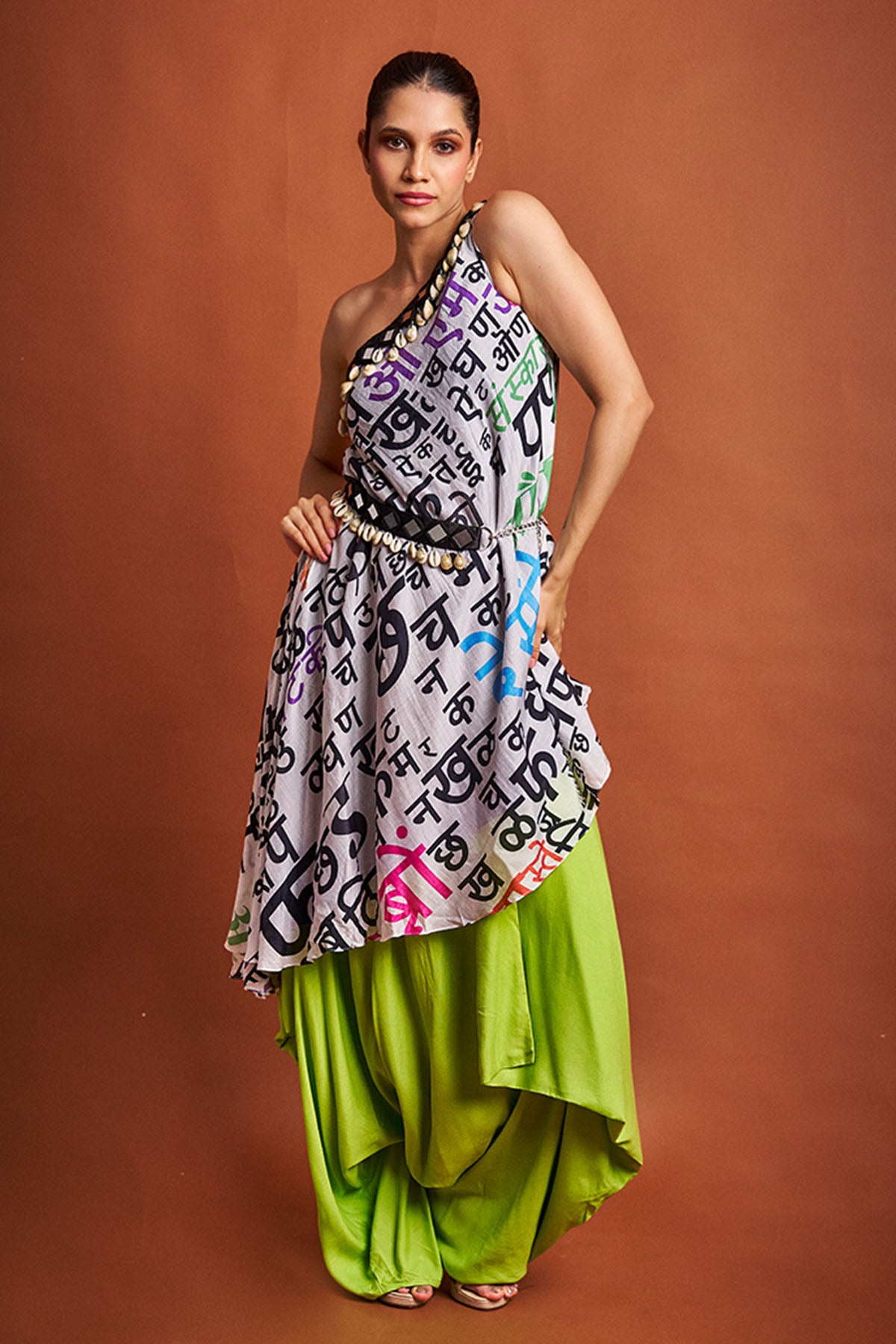 Multi Asymmetrical Indo-Western