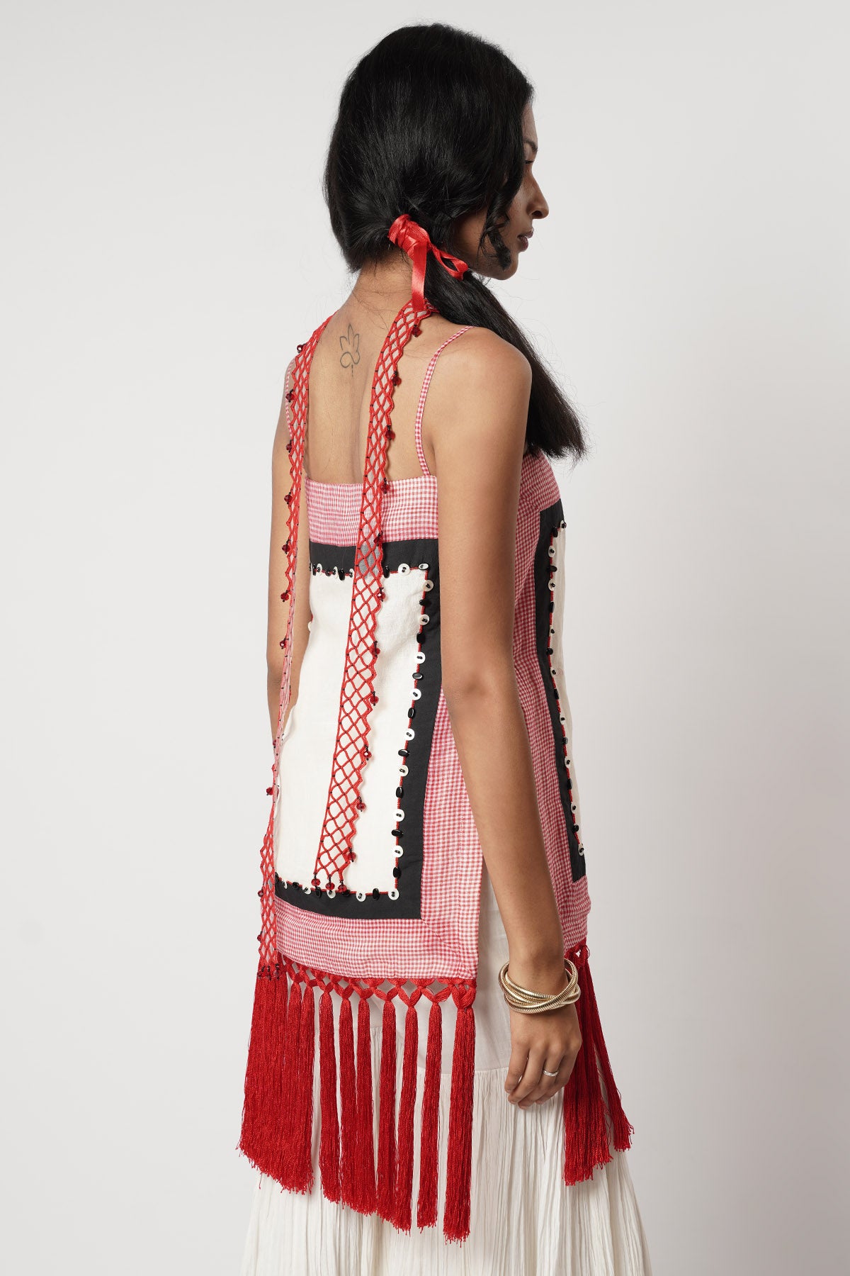 Multi Beaded Indo-Western Set