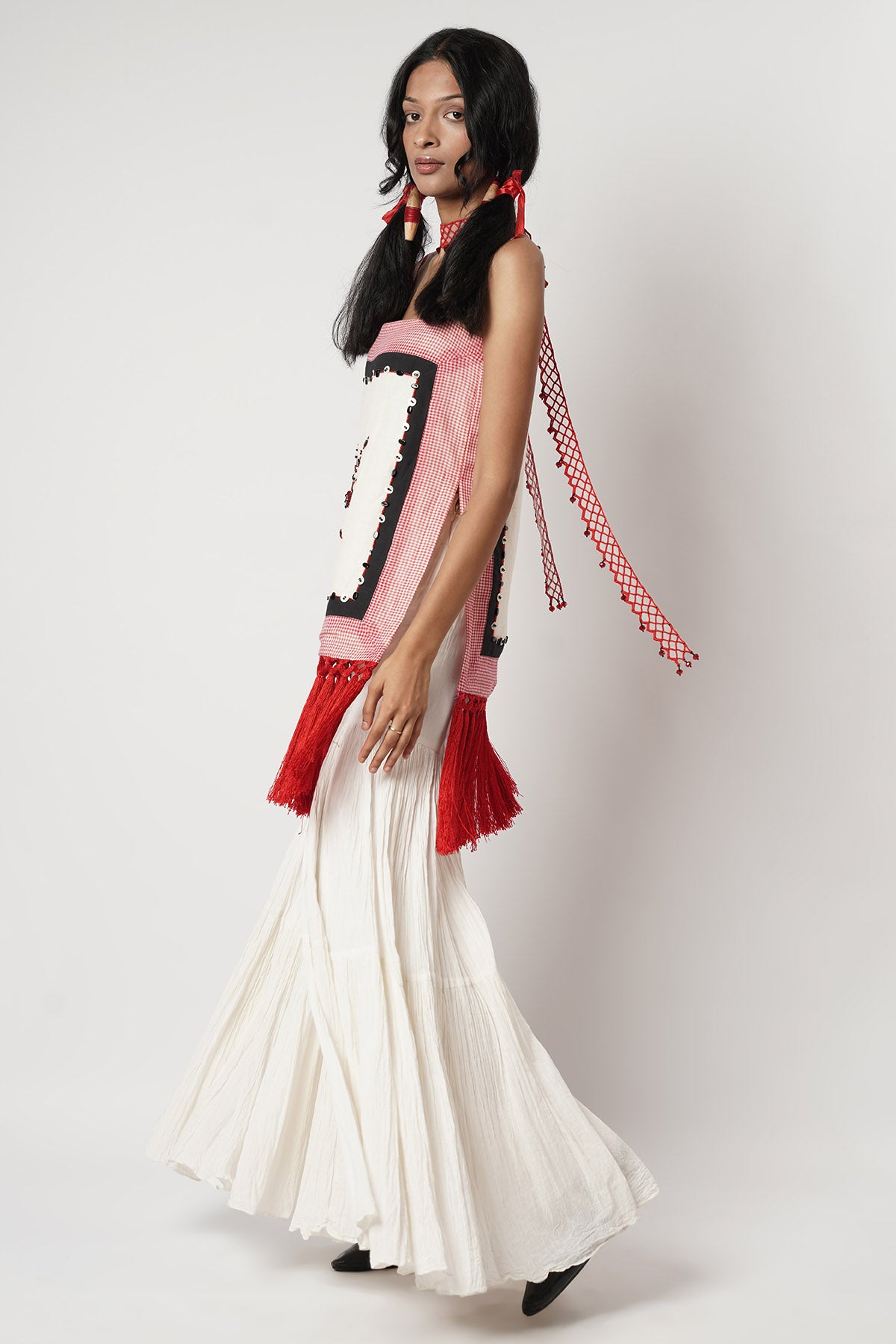 Multi Beaded Indo-Western Set