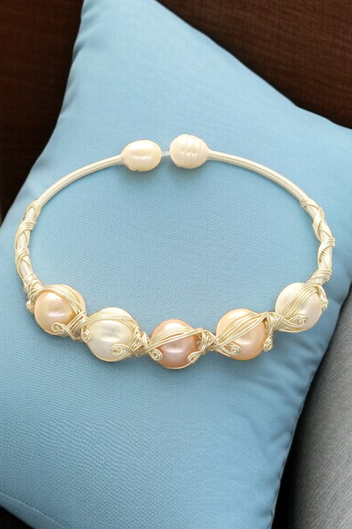 Buy Multi Cubic Zirconia Bracelet for women by J Pearls online available at scrollnshops