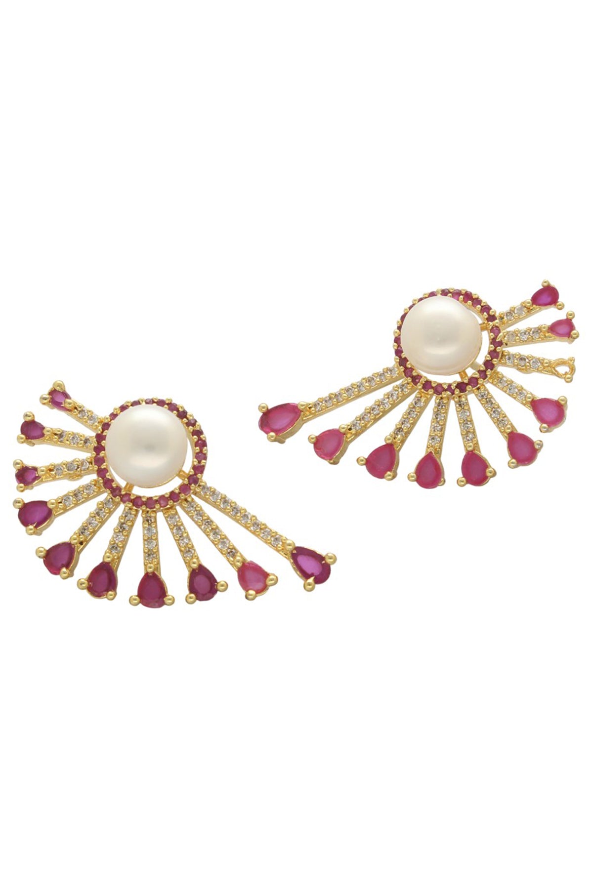 Multi Cubic Zirconia Earring