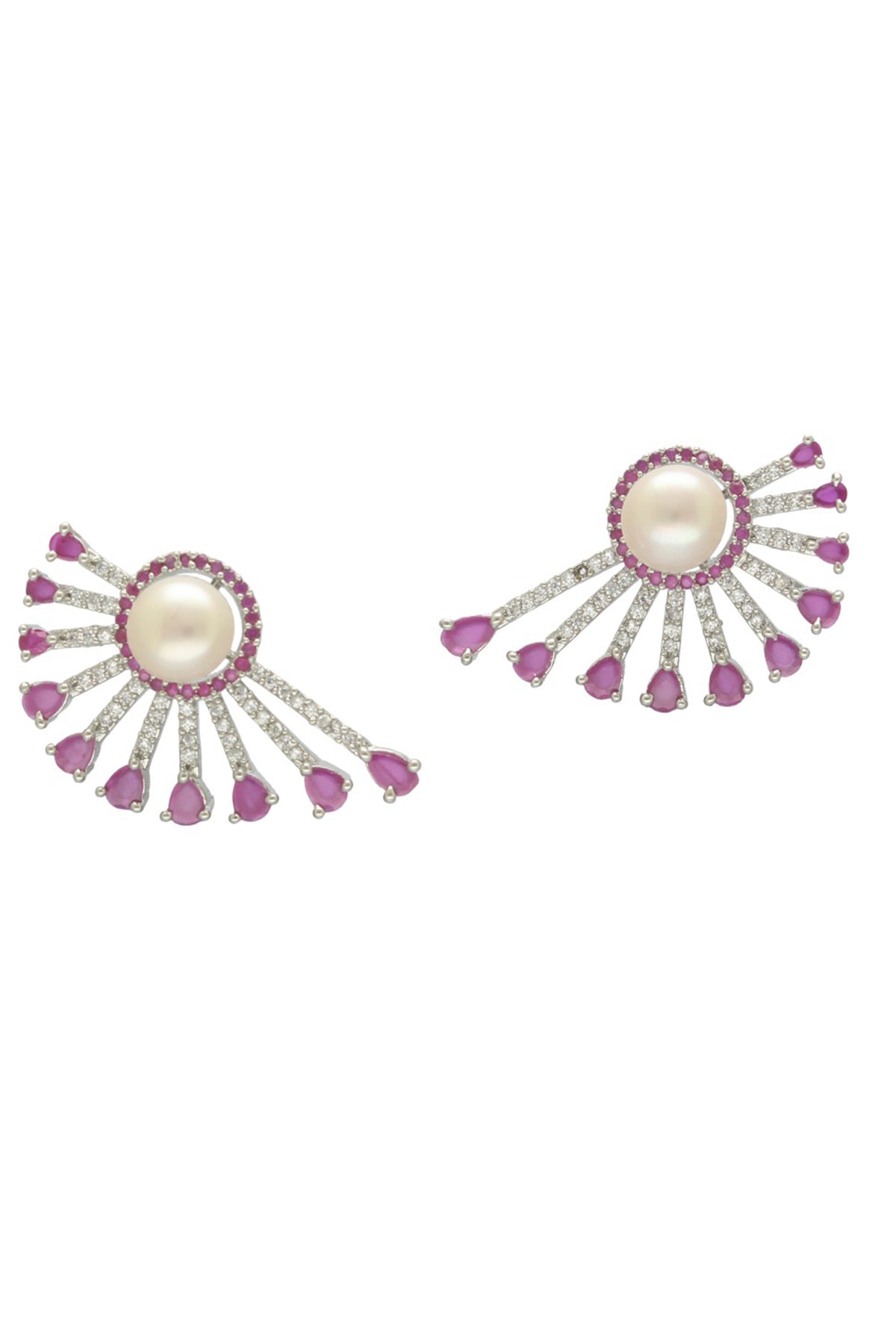 Multi Cubic Zirconia Earring