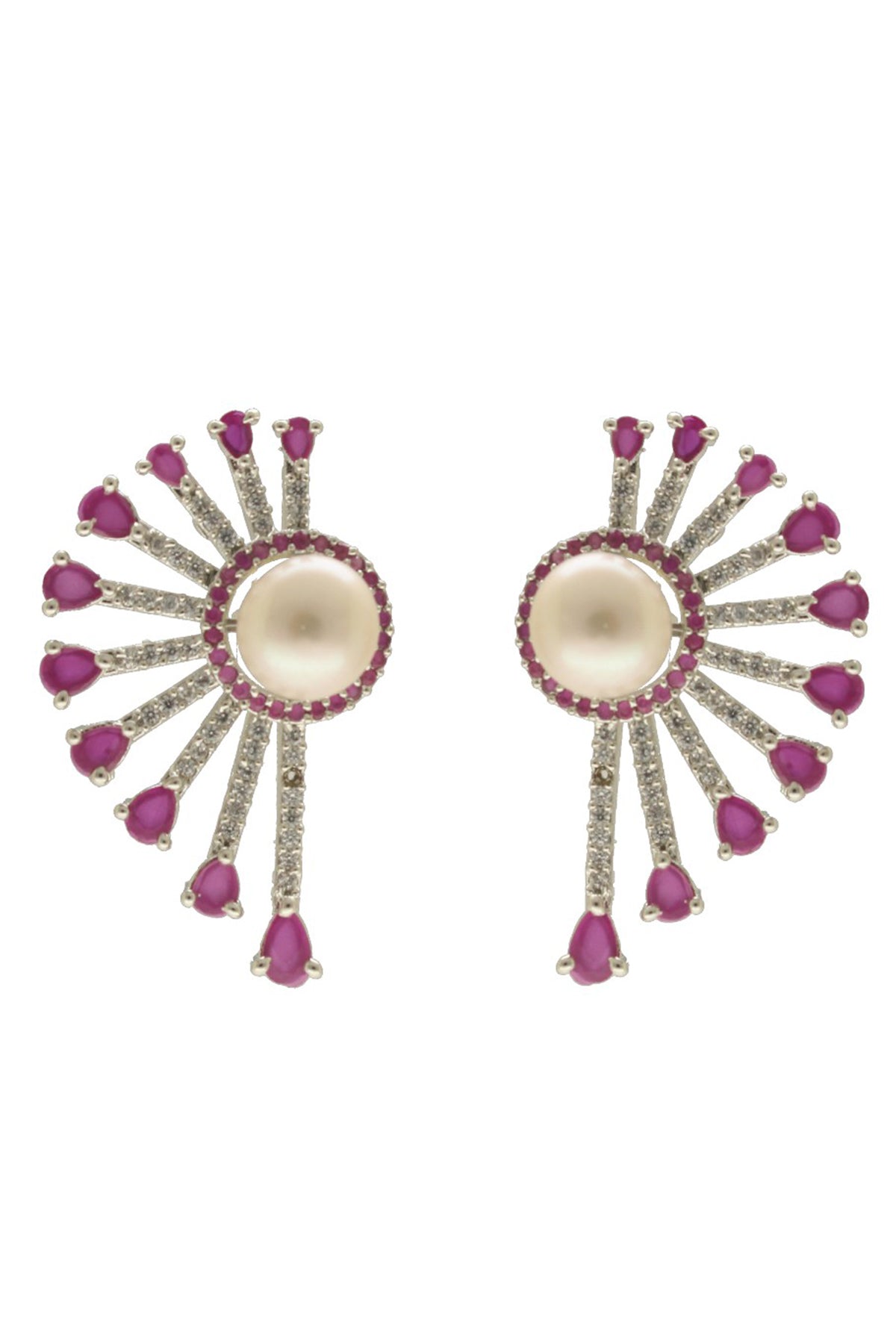 Multi Cubic Zirconia Earring