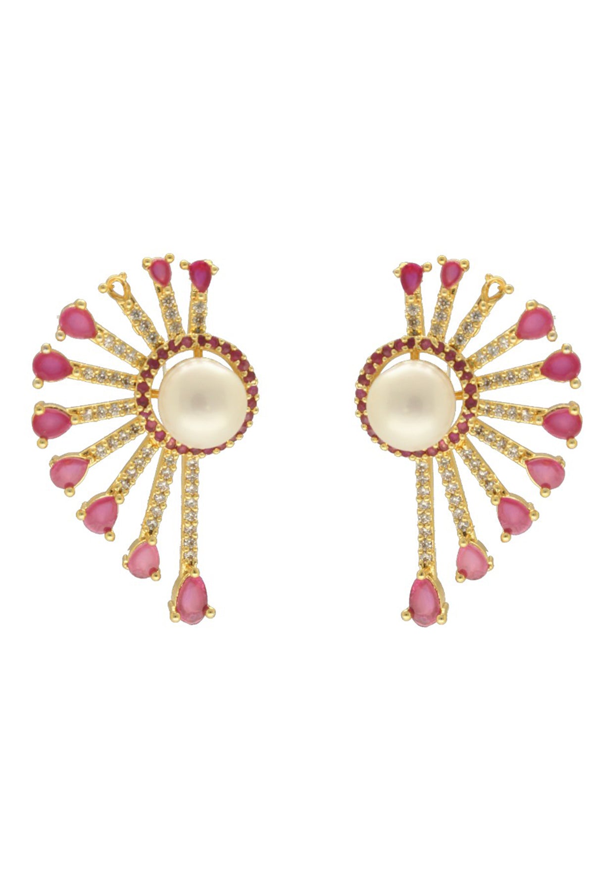 Multi Cubic Zirconia Earring