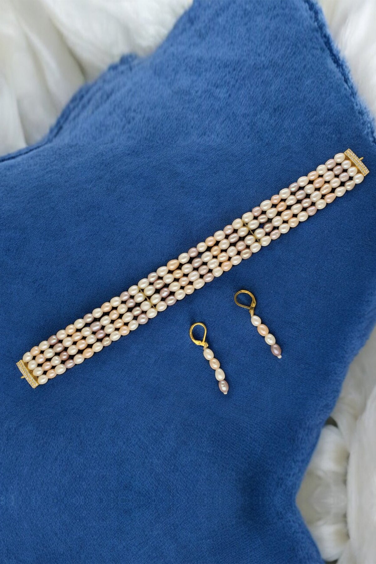 Multi Oval Shaped Choker Set
