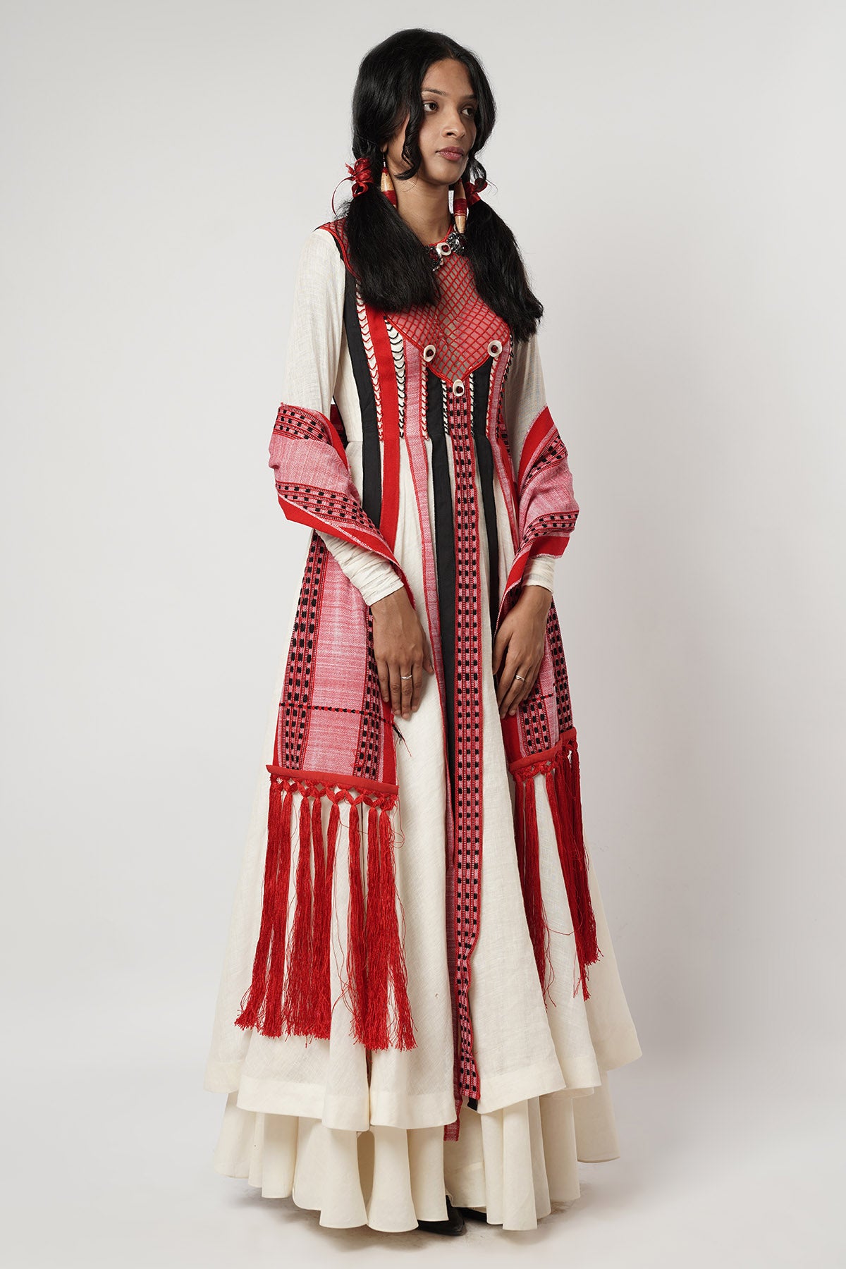 Multi Straps Floating Kurta Set