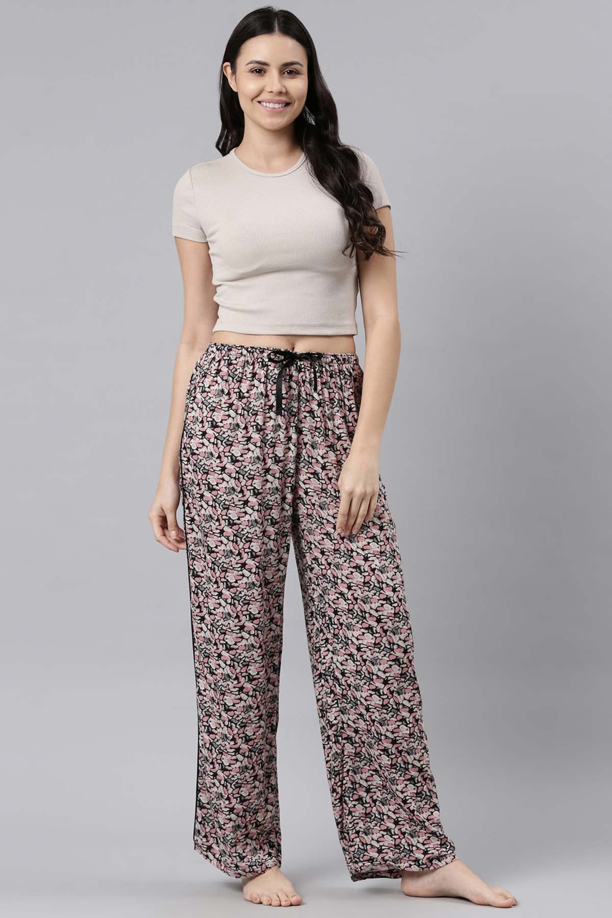 Multicolor Elasticated Pyjama