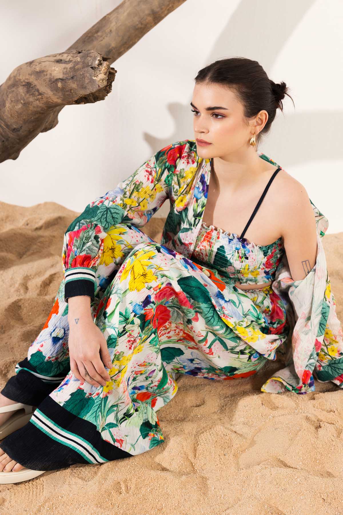 Multicolor Floral Co-ord Set