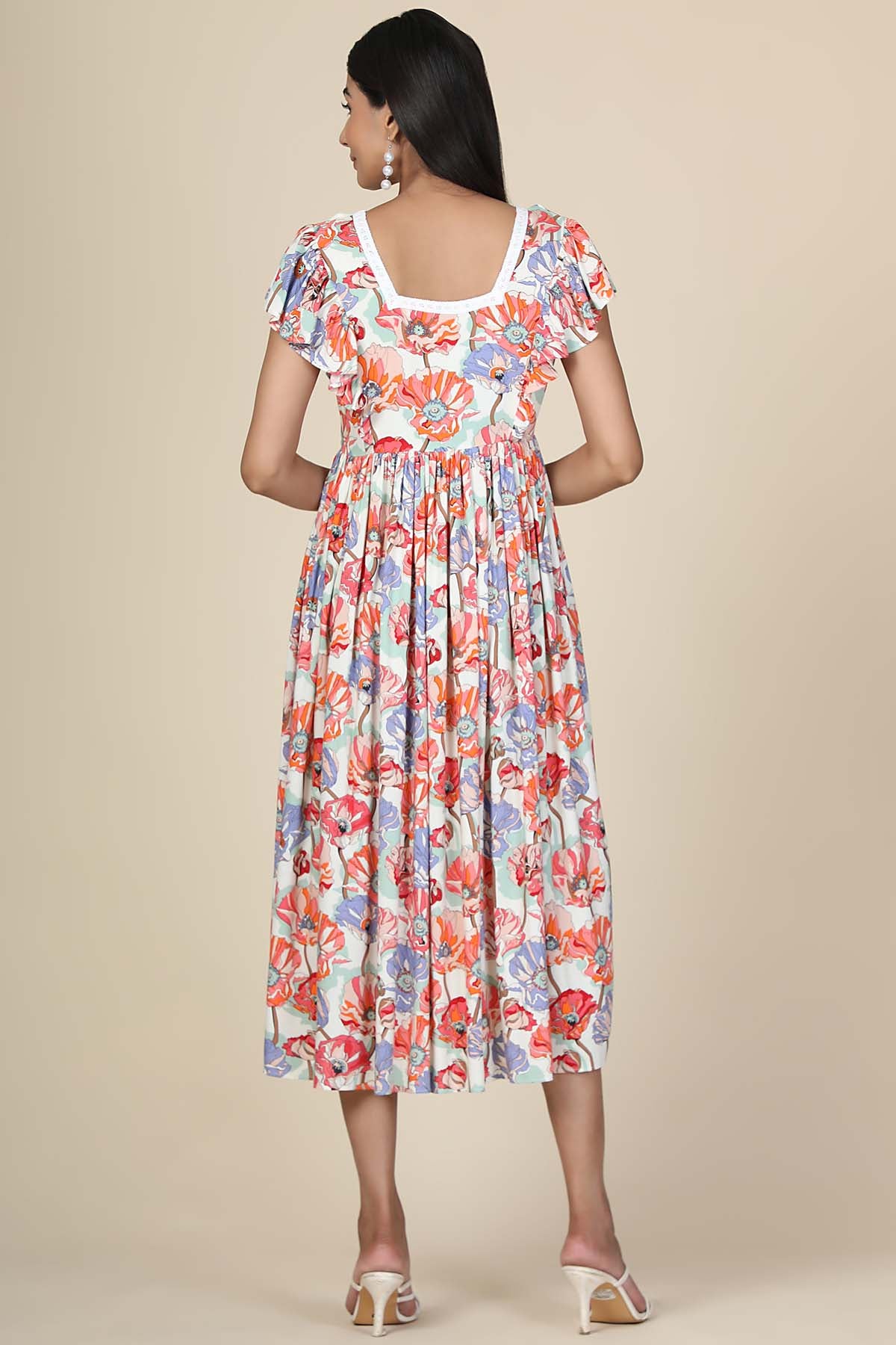 Multicolor Floral Dress