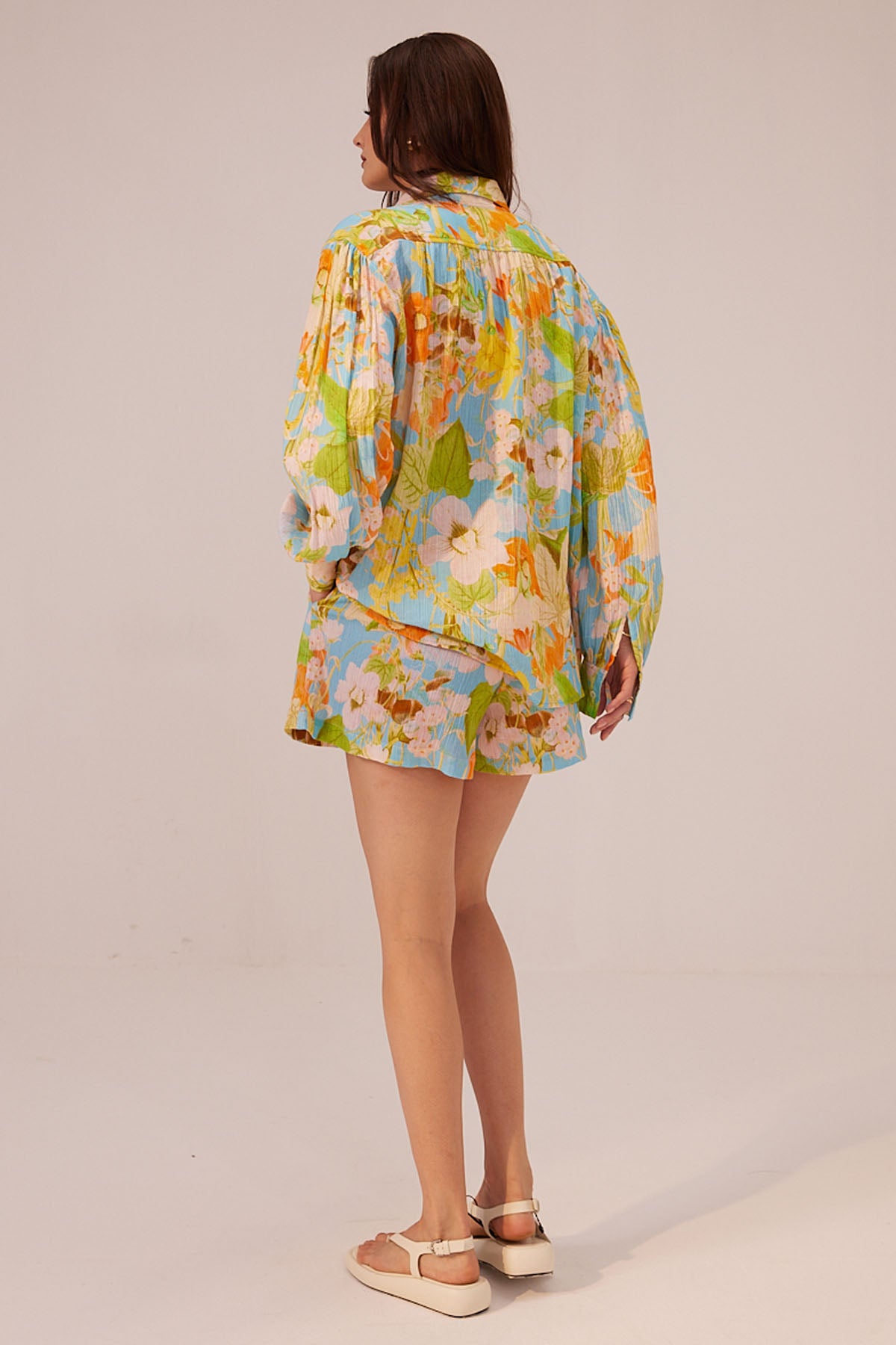 Multicolor Flowery Co-ord Set