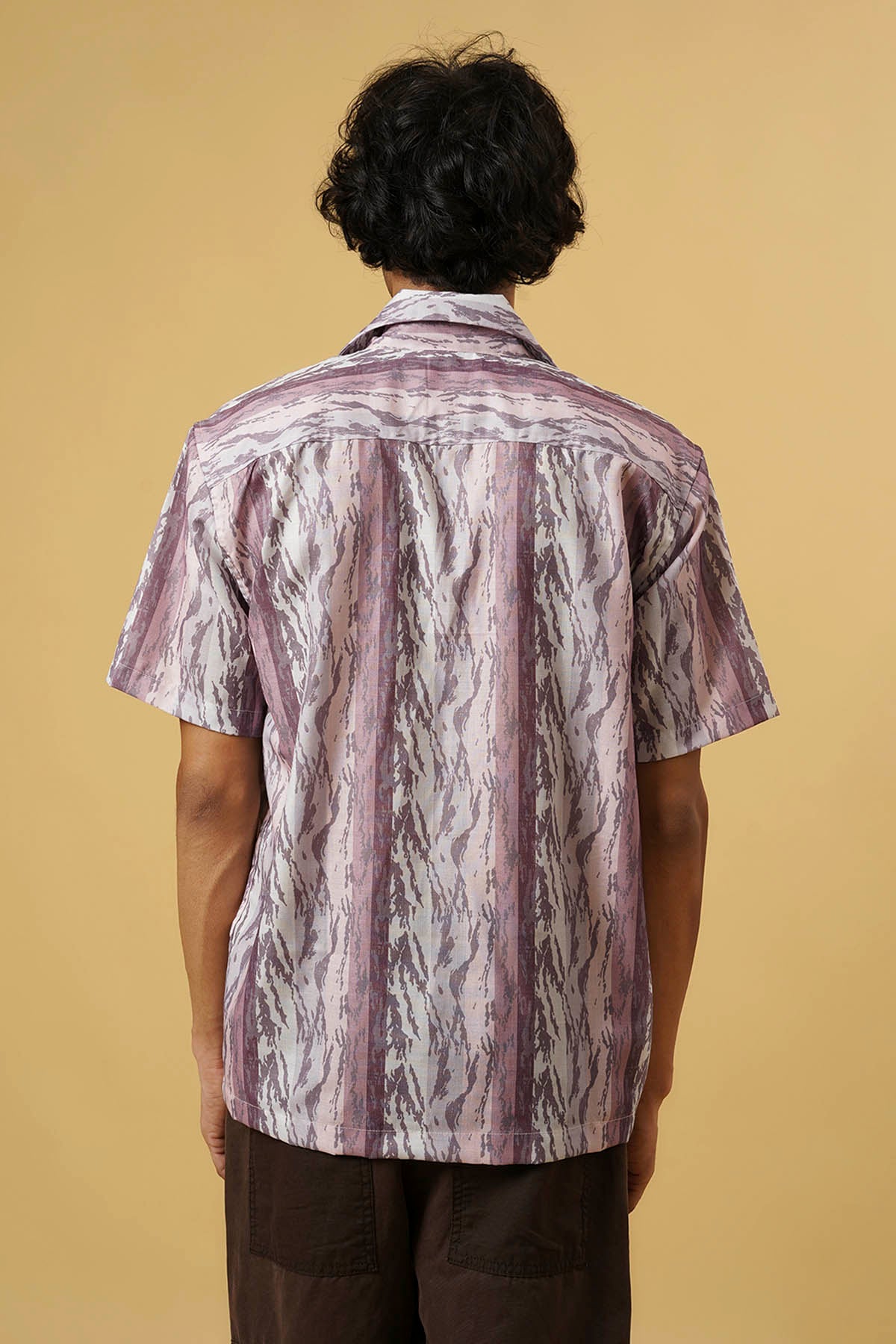 Multicolor Marble Print Shirt