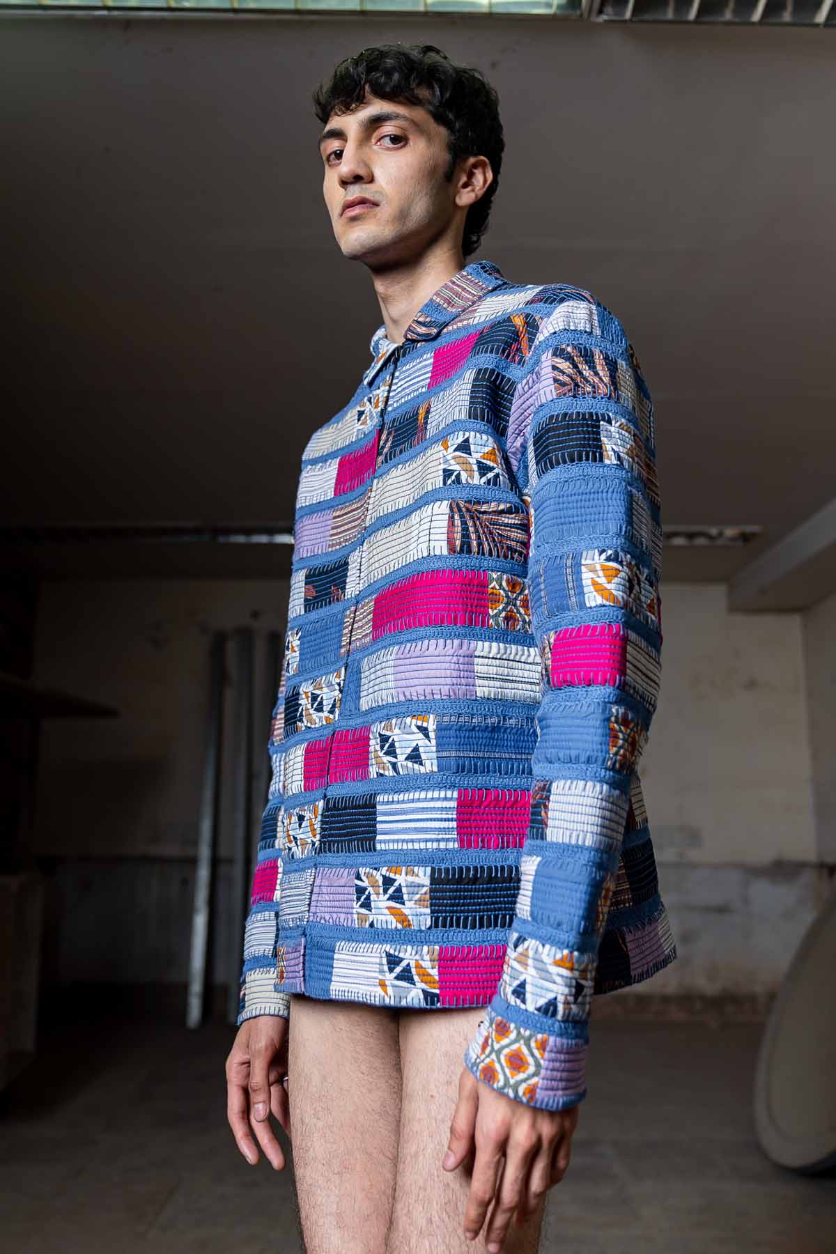 Multicolor Mosaic Jacket