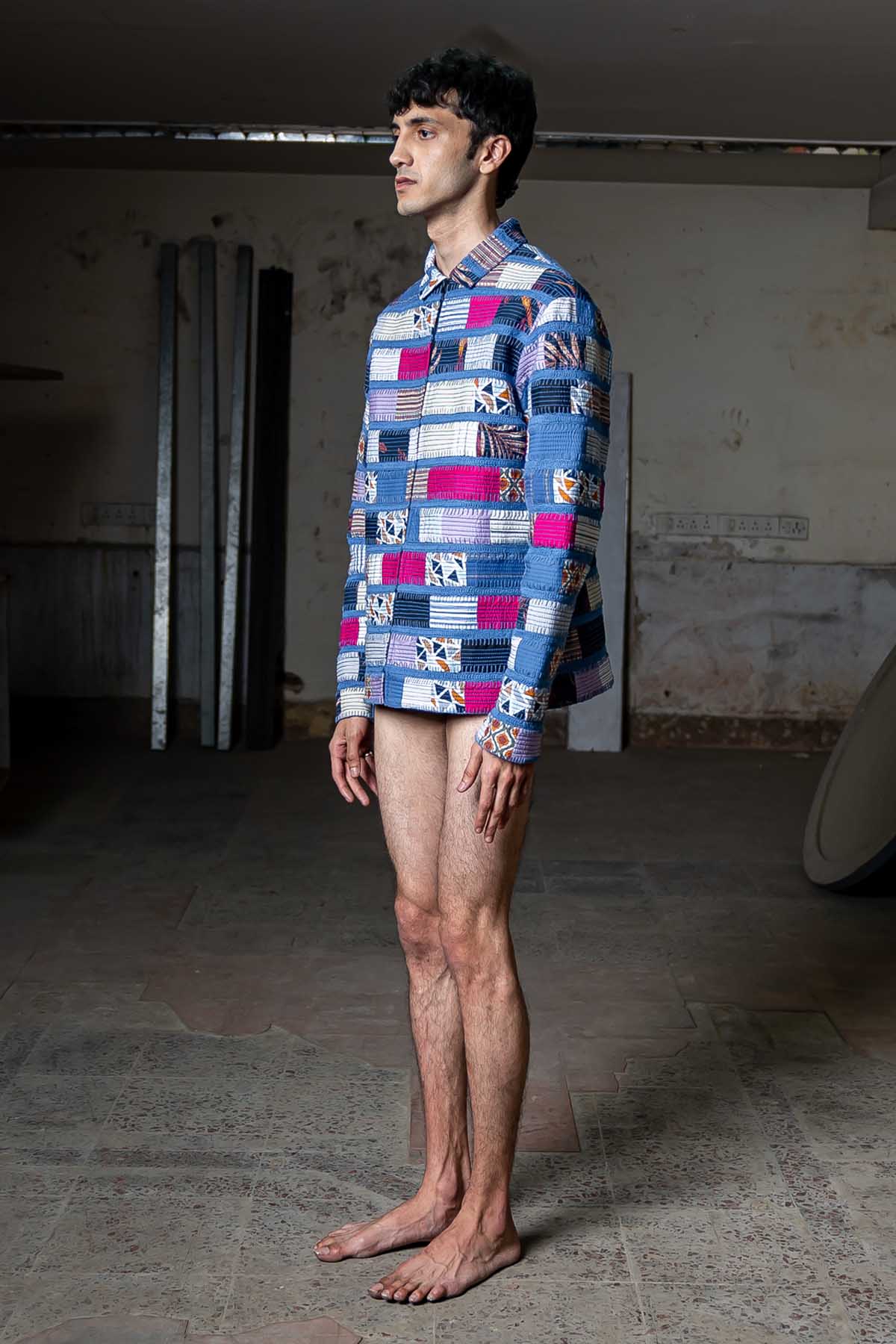 Multicolor Mosaic Jacket