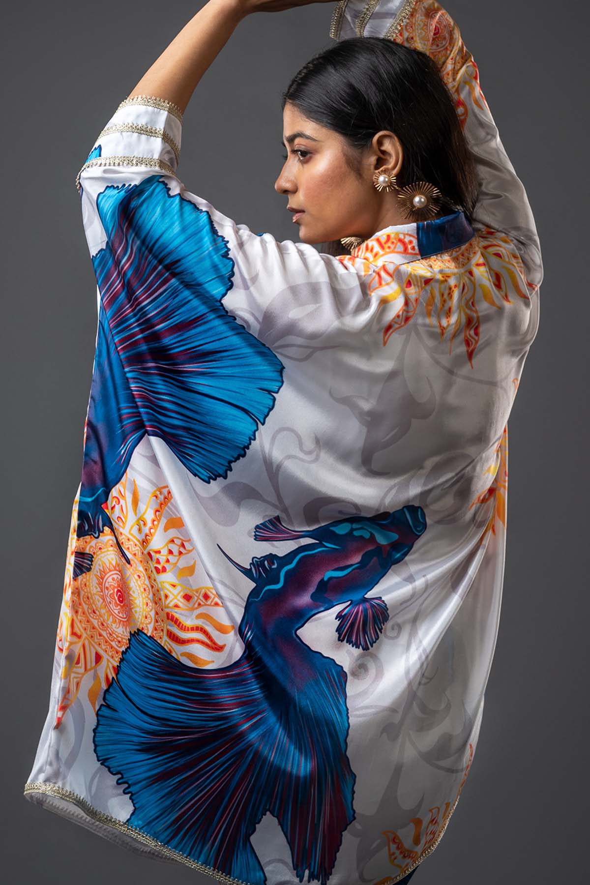 Multicolor Loose fit Co-ord Set