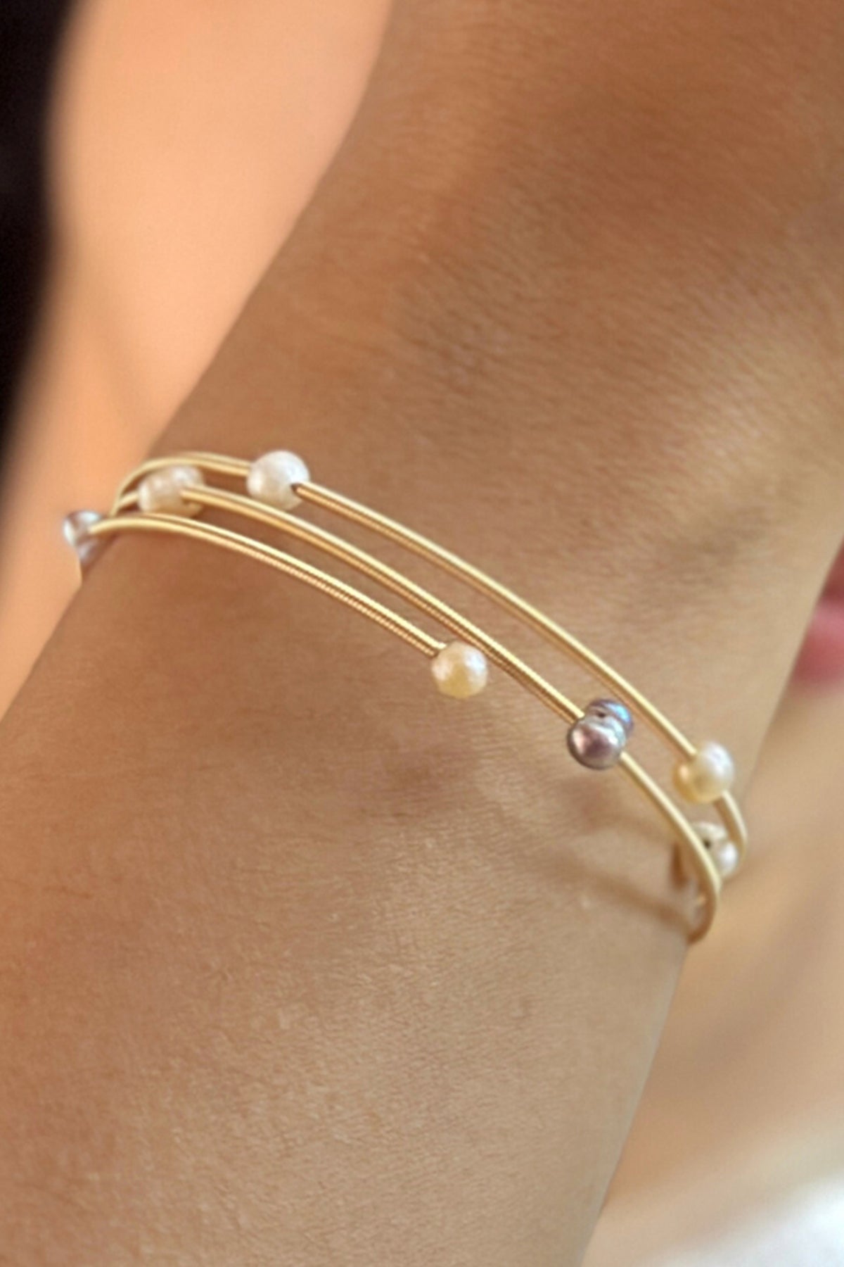Buy Multicolor Alloy Pearl Bracelet for women by J Pearls online available at scrollnshops