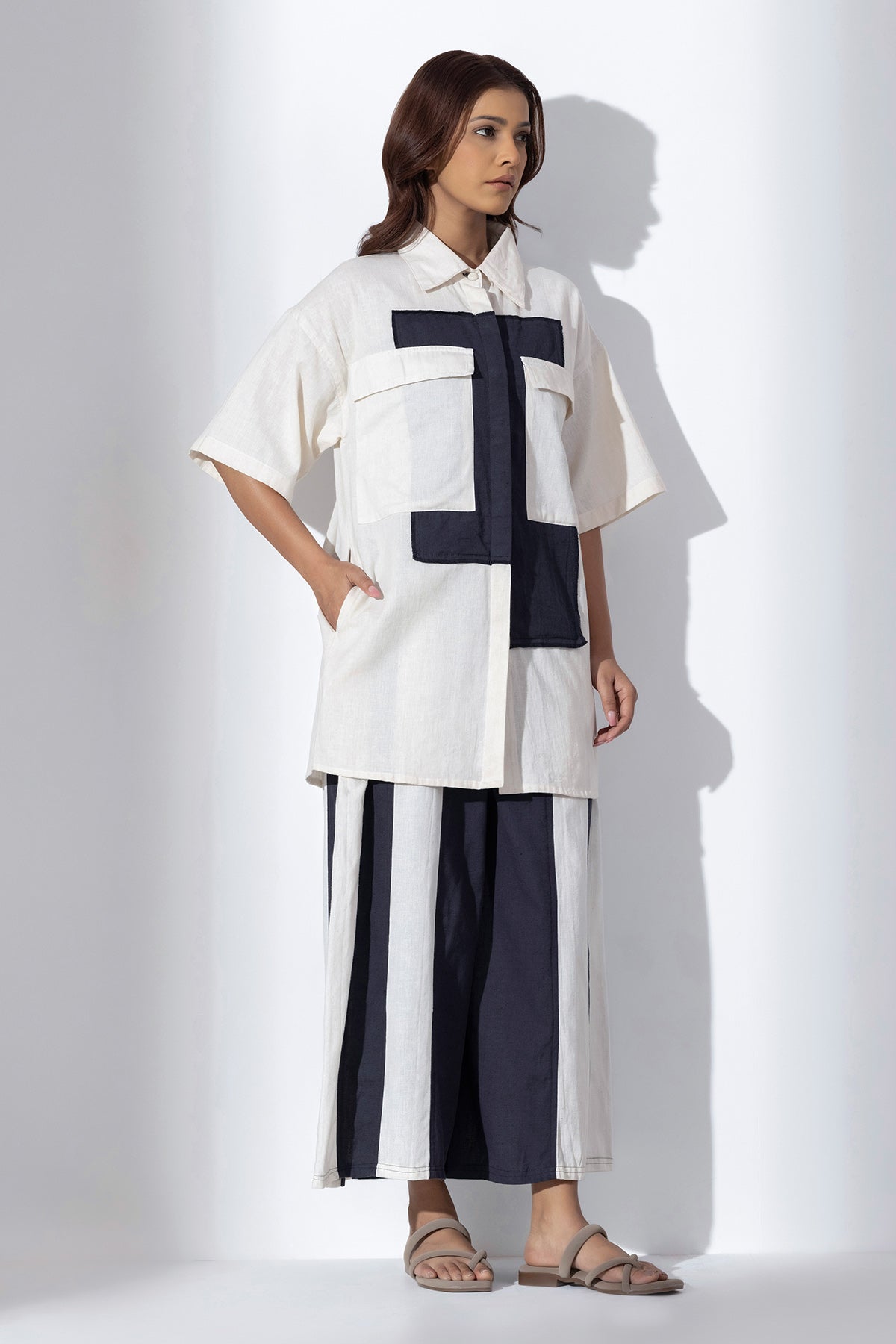 Multicolor Cotton Co-ord Set