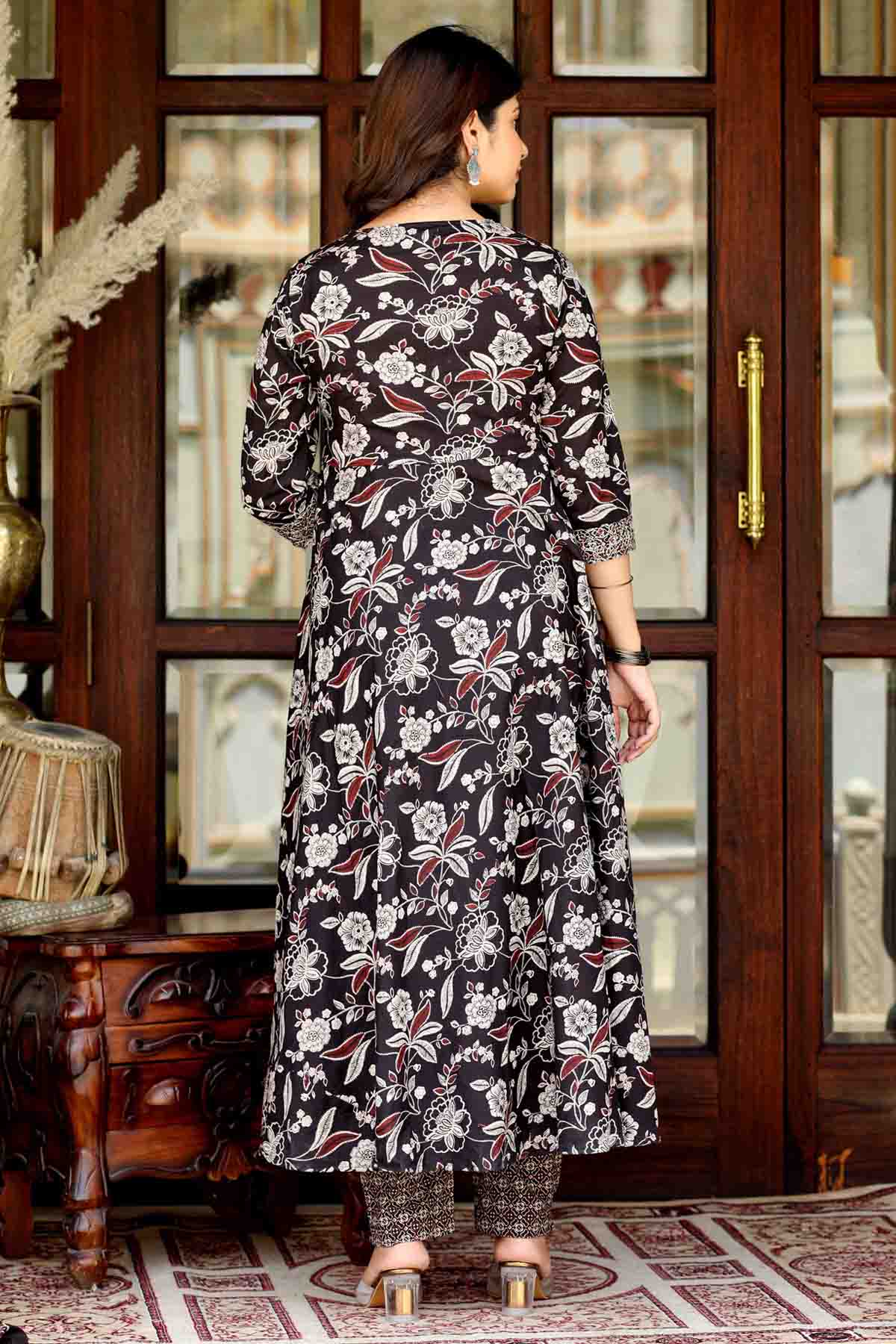 Multicolor Cotton Palazzo Set