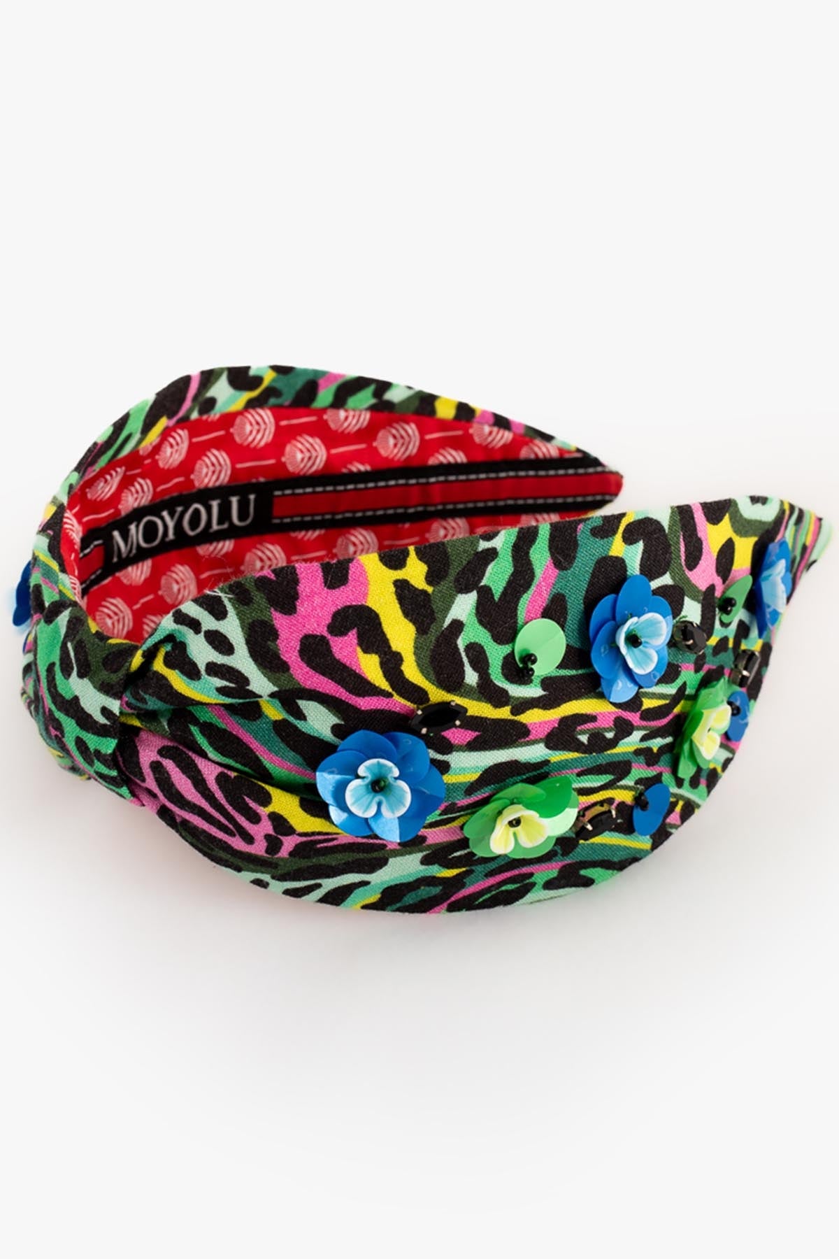 Moyolu Multicolor Cotton Print Headband for accessories online at ScrollnShops