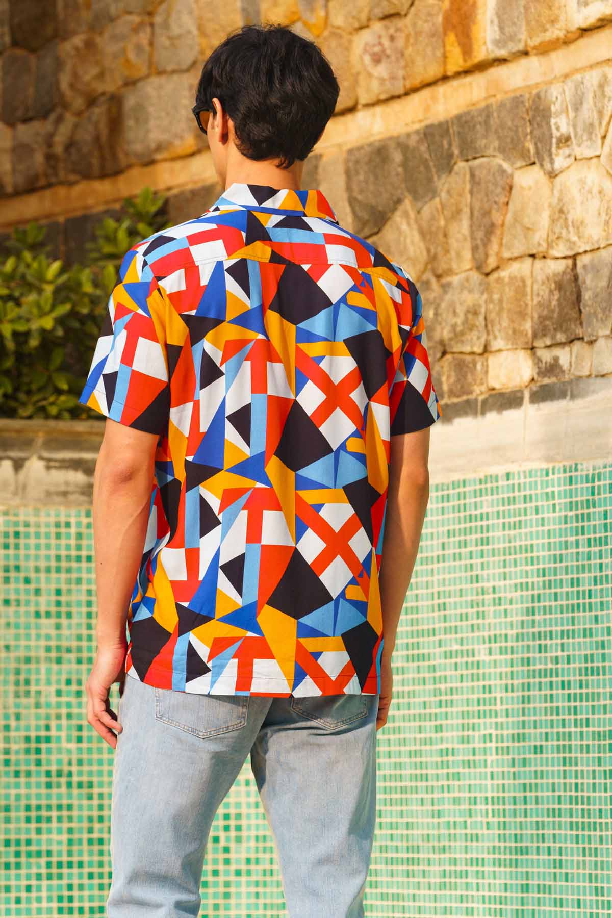 Multicolor Digital Print Shirt