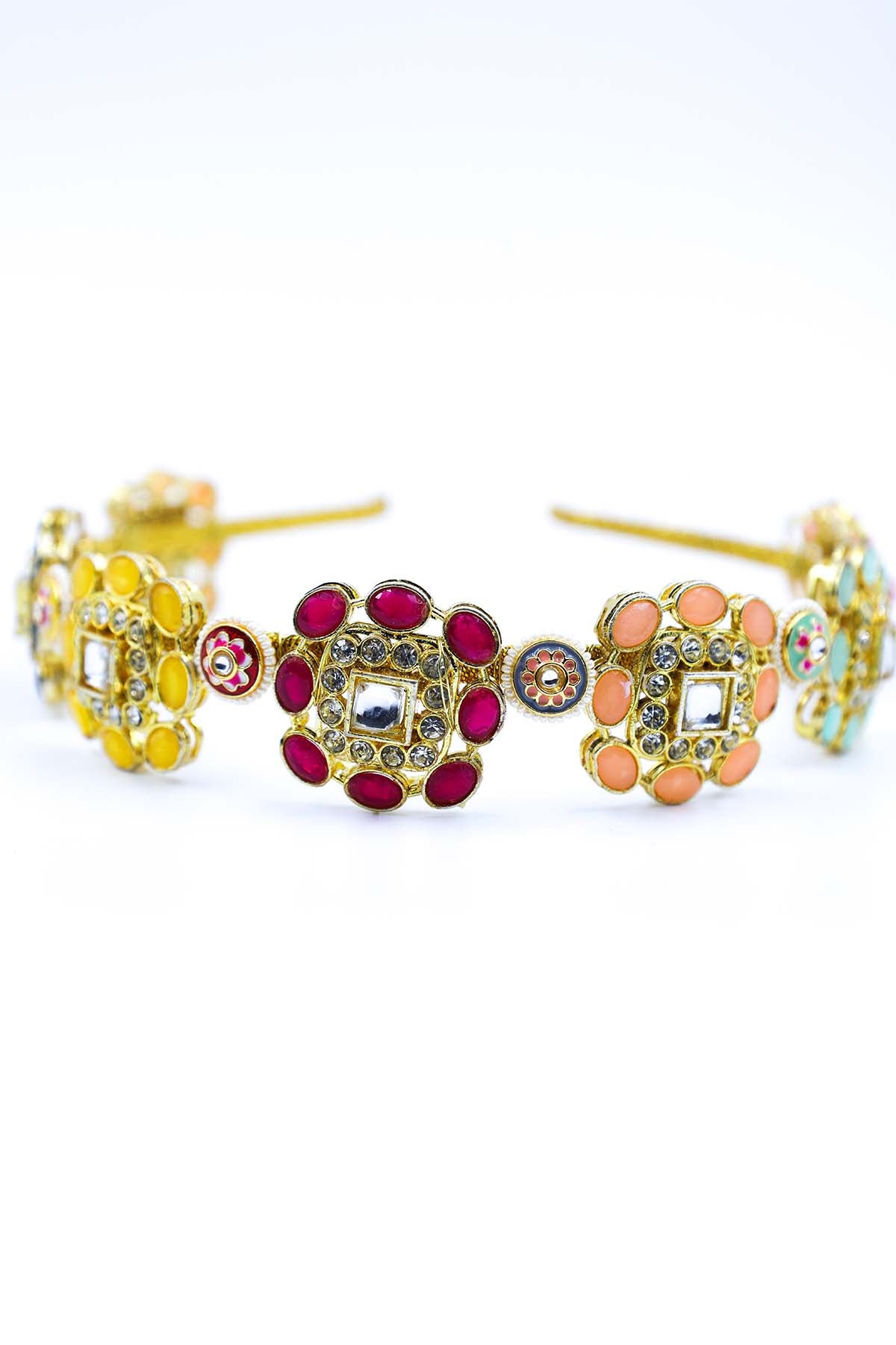 Multicolor Embellished Hairband