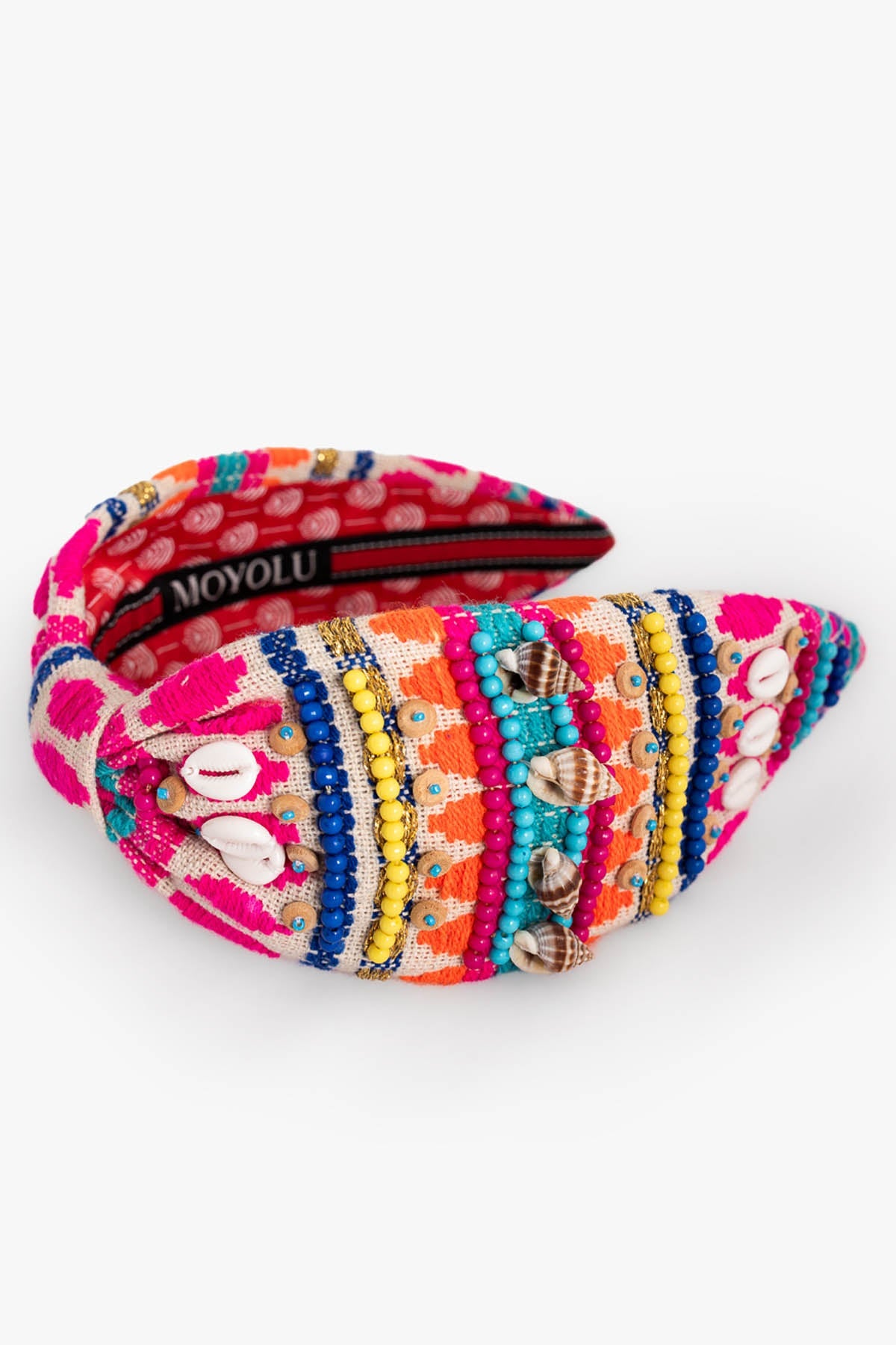 Moyolu Multicolor Embellished Headband Accessories online at ScrollnShops