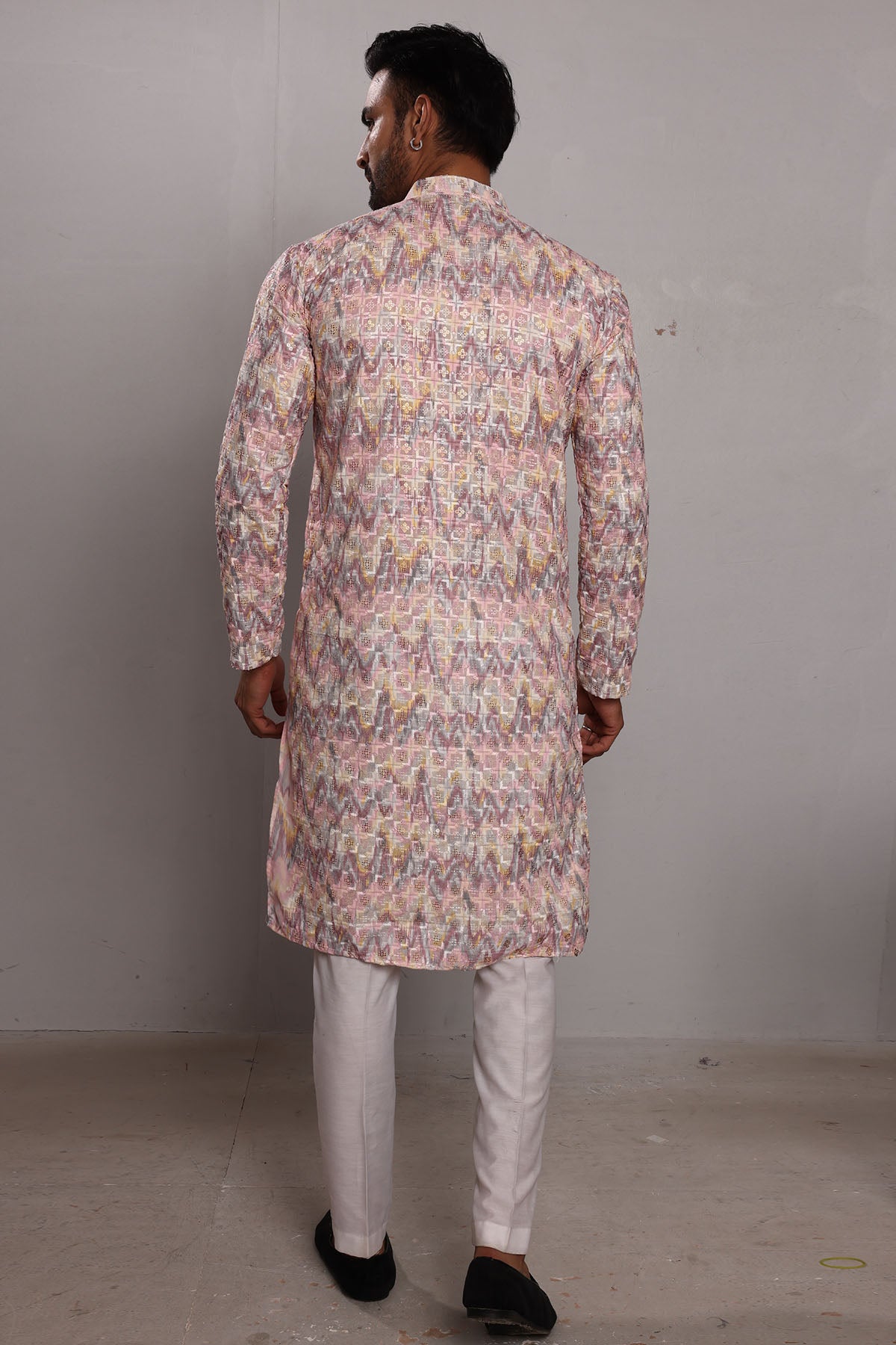 Multicolor Embroidered Kurta