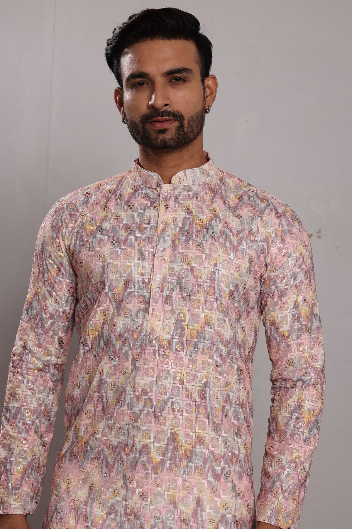 Multicolor Embroidered Kurta