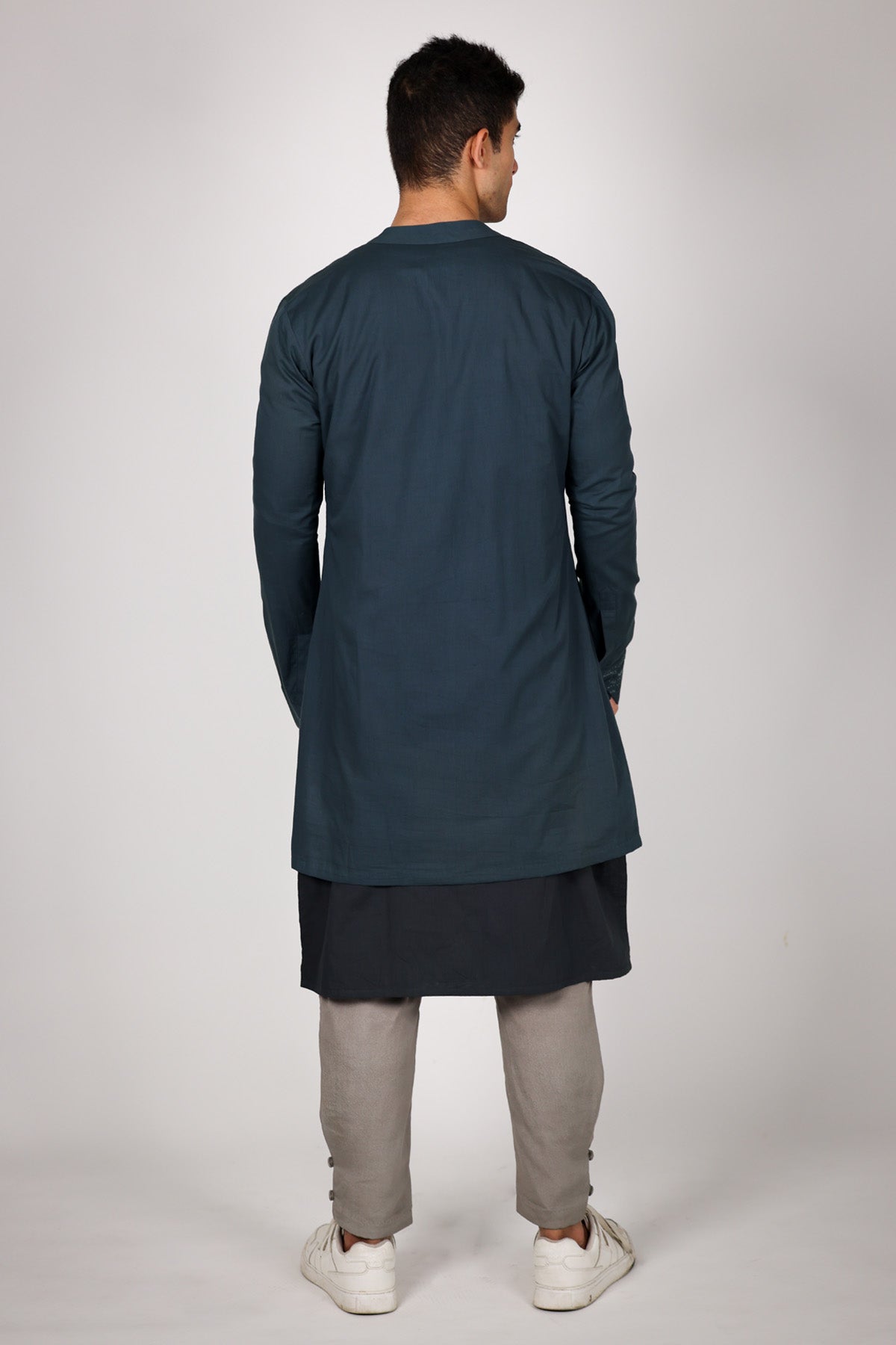 Multicolor Embroidered Kurta Set