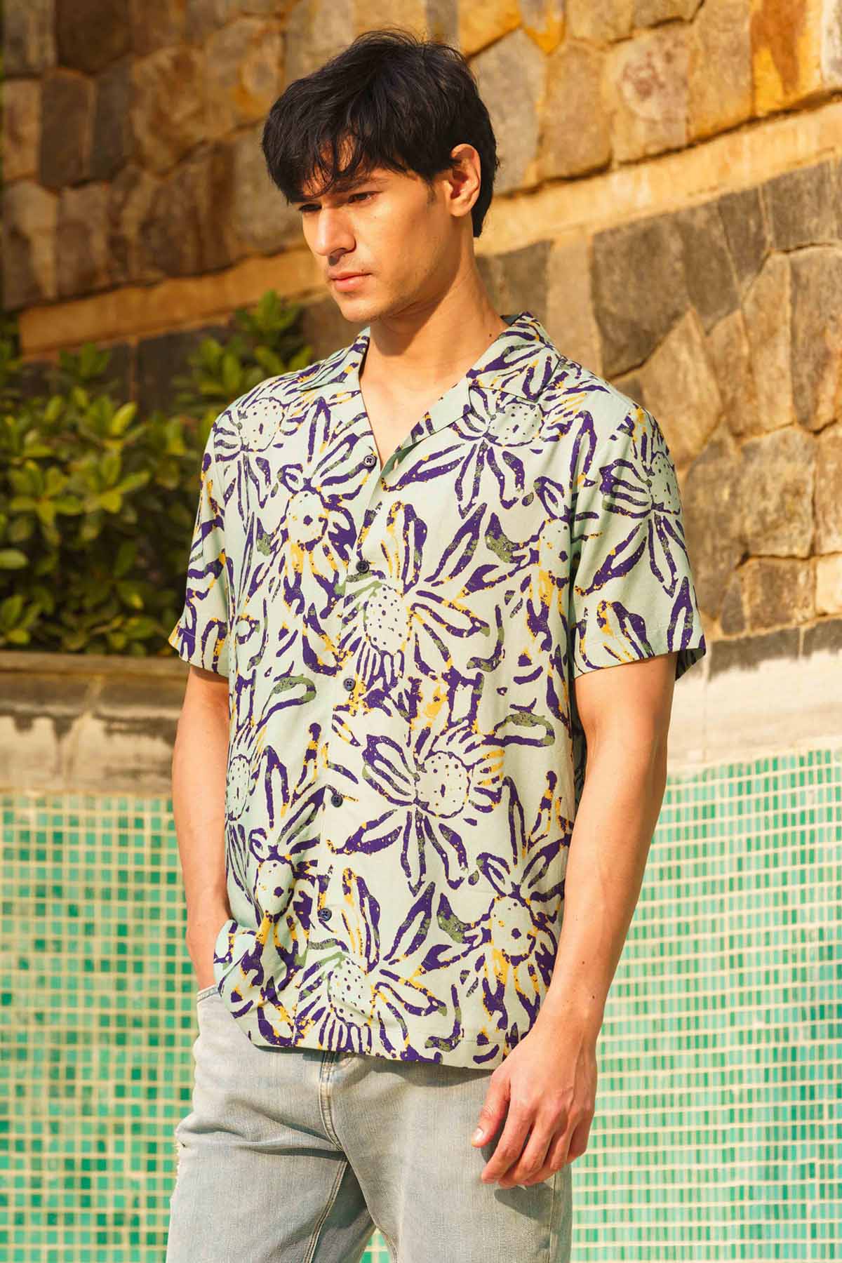 Multicolor Floral Print Shirt