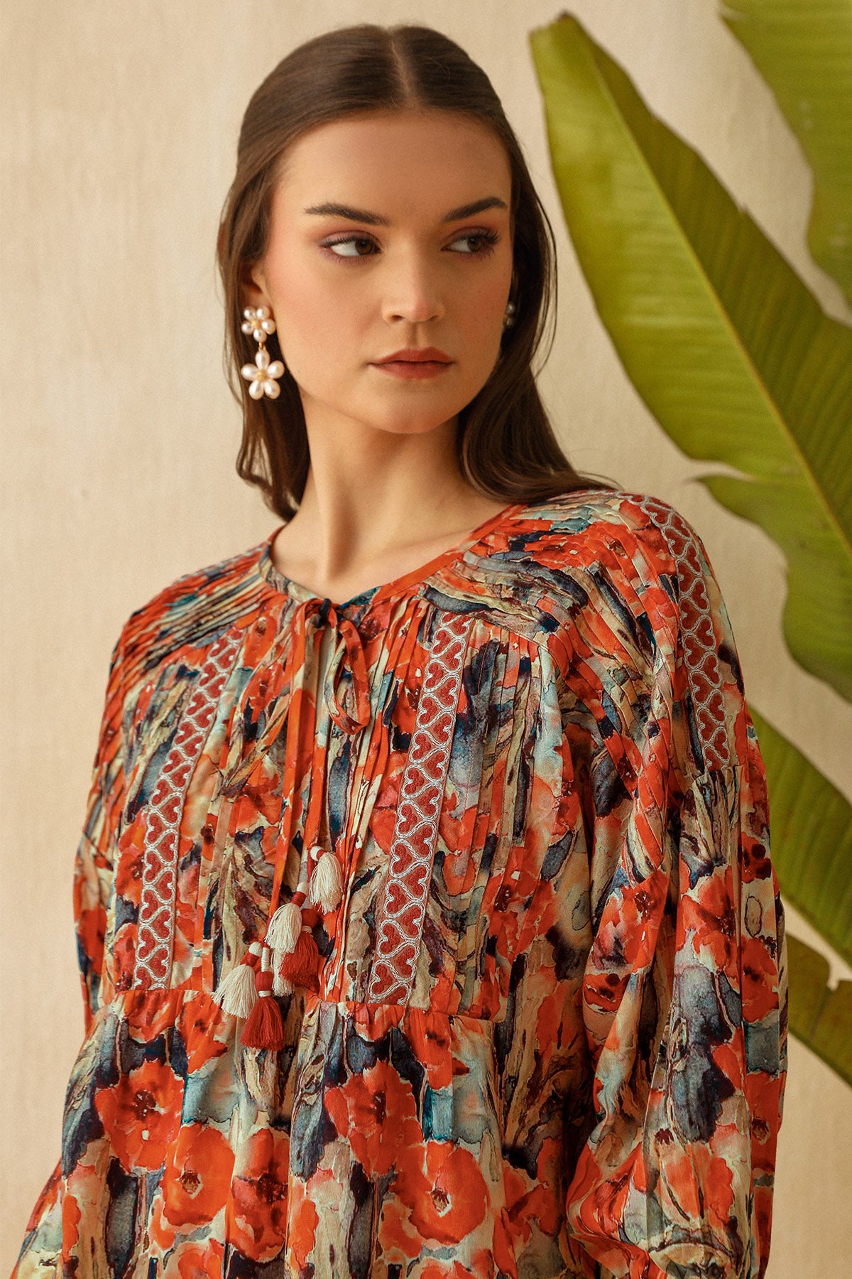 Multicolor Floral Printed Top