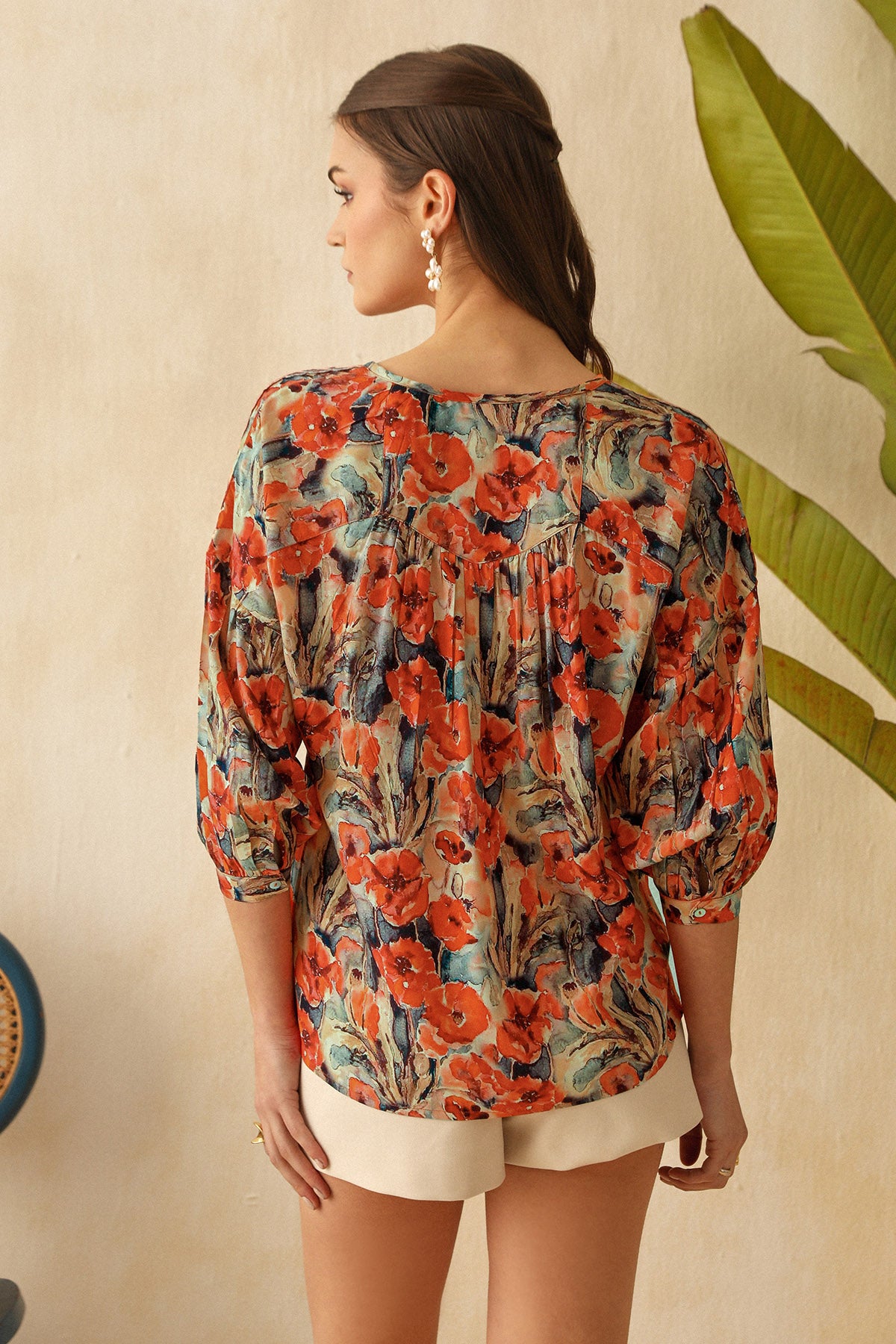 Multicolor Floral Printed Top