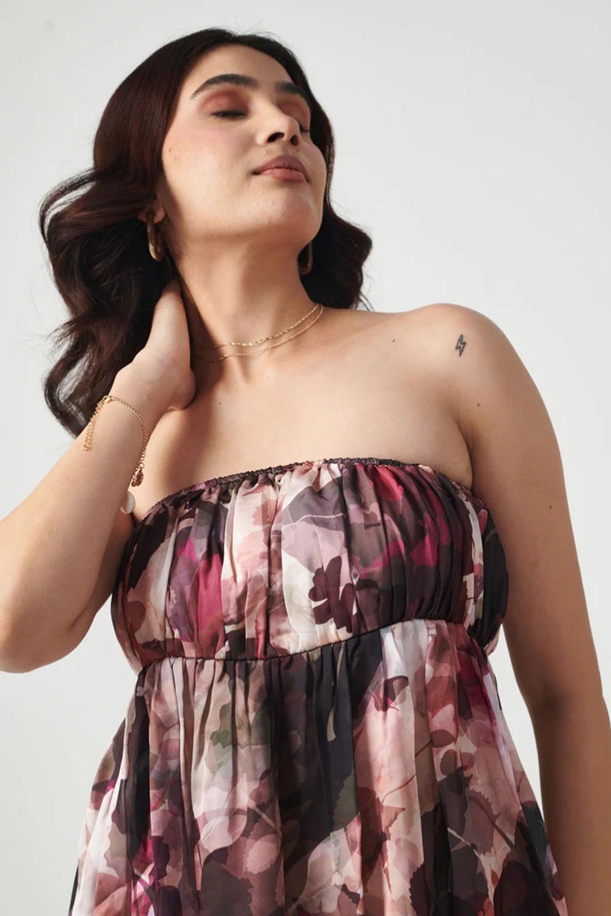 Off Shoulder Asymmetric Top