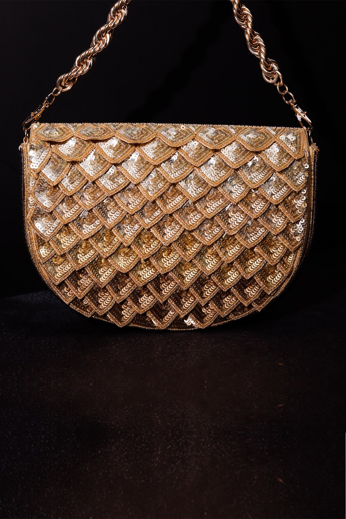 Multicolor Flower Floral Clutch