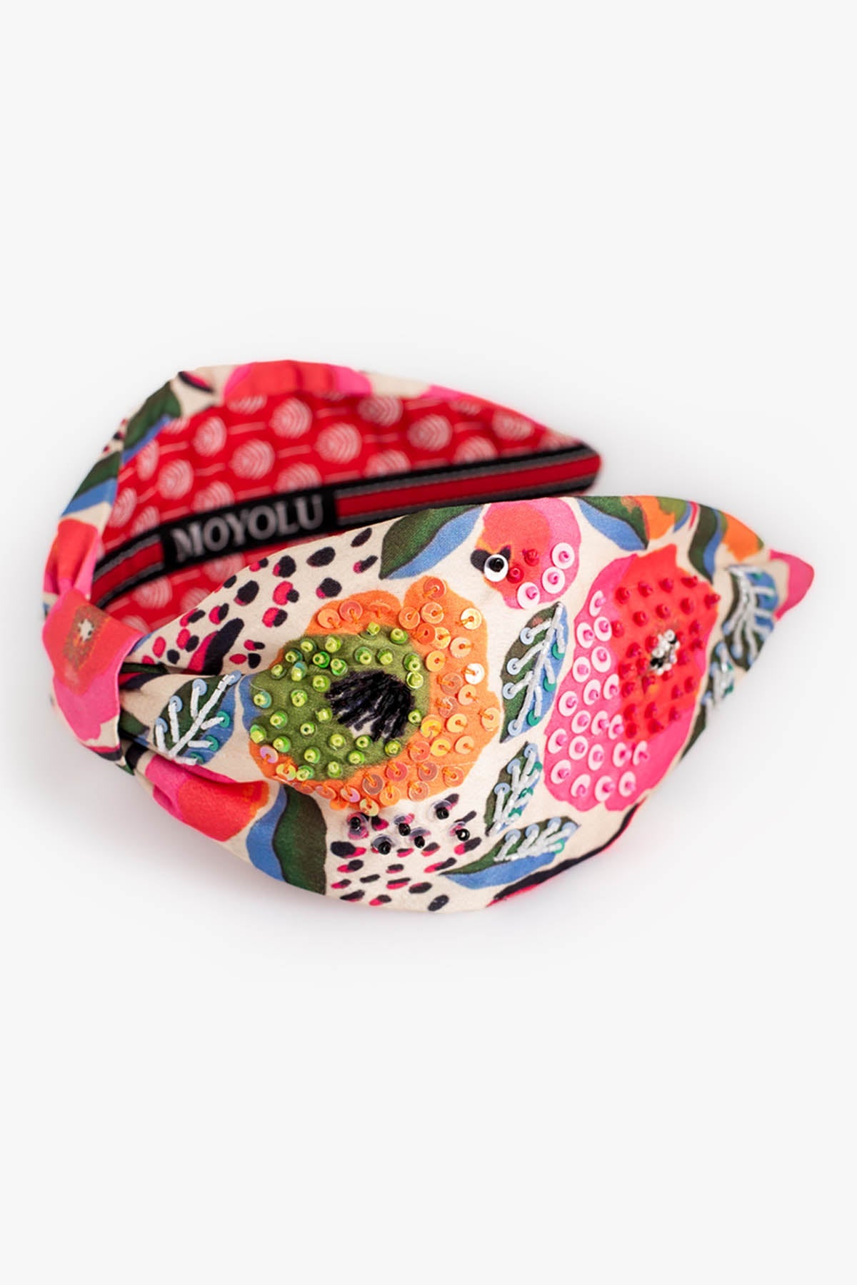 Moyolu Multicolor Flower Headband Accessories online at ScrollnShops