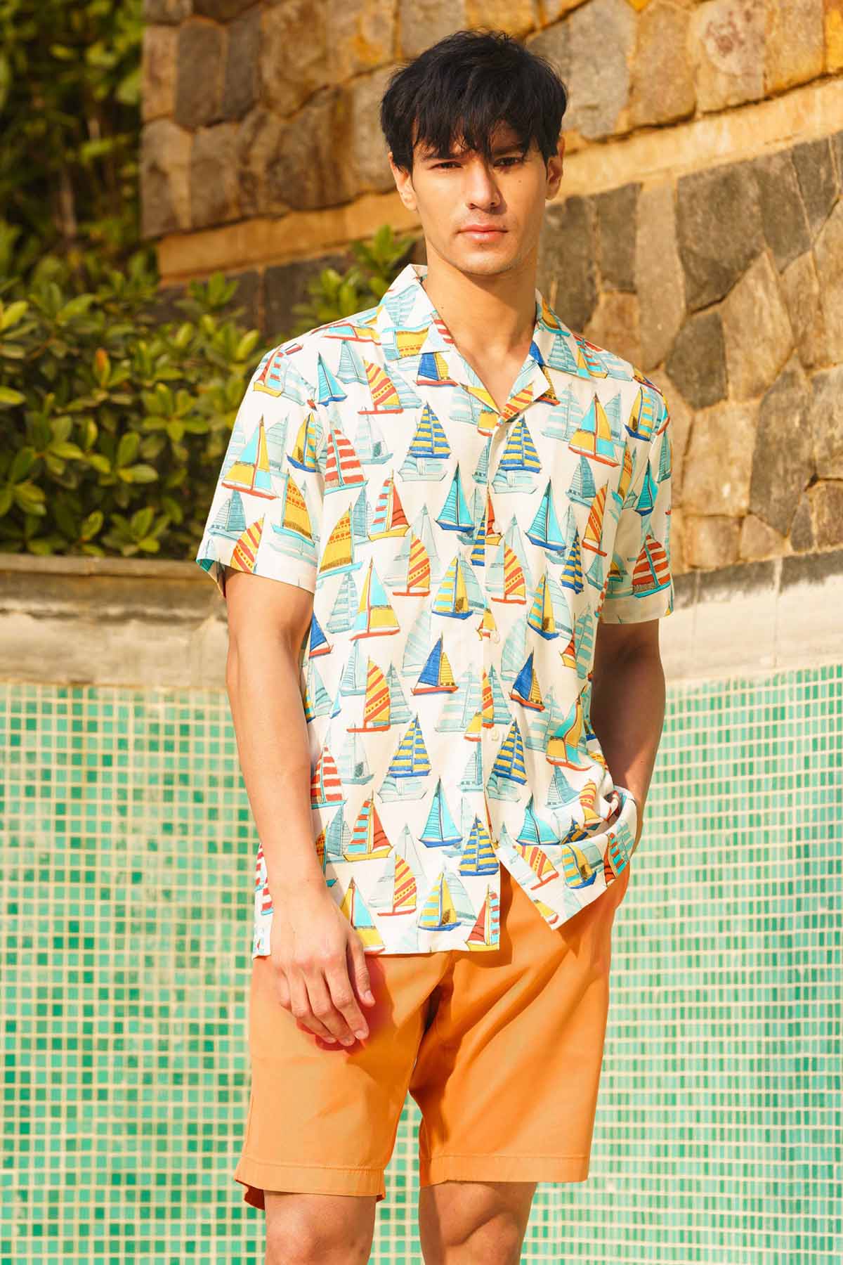 Multicolor Funky Printed Shirt