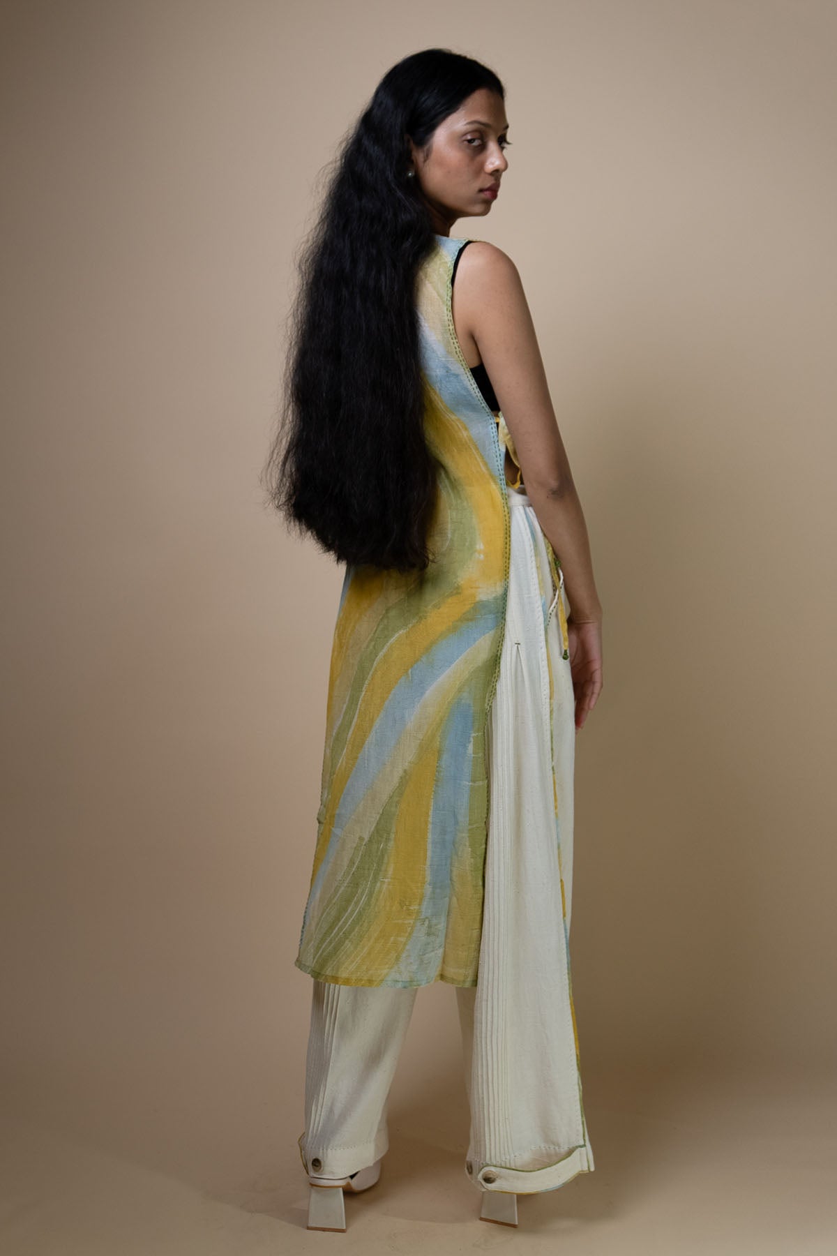 Multicolor Hand Painted Bib