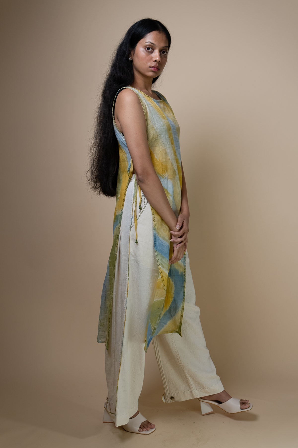 Multicolor Hand Painted Bib