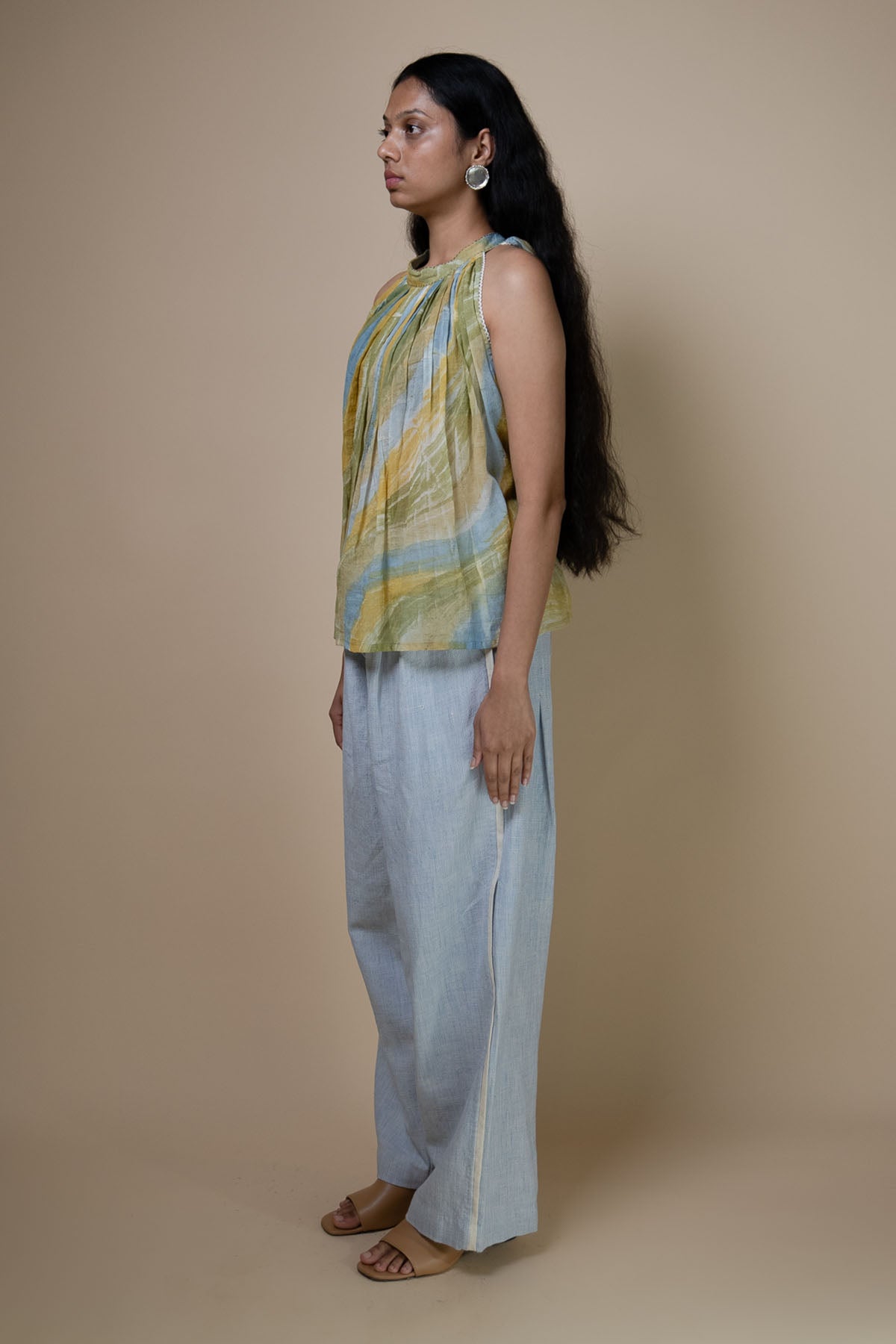 Multicolor Hand Painted Top