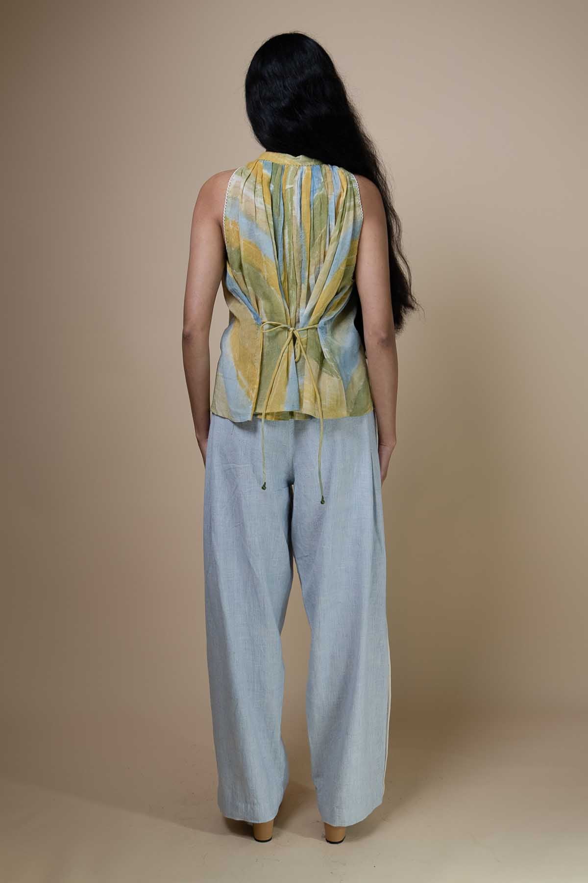 Multicolor Hand Painted Top