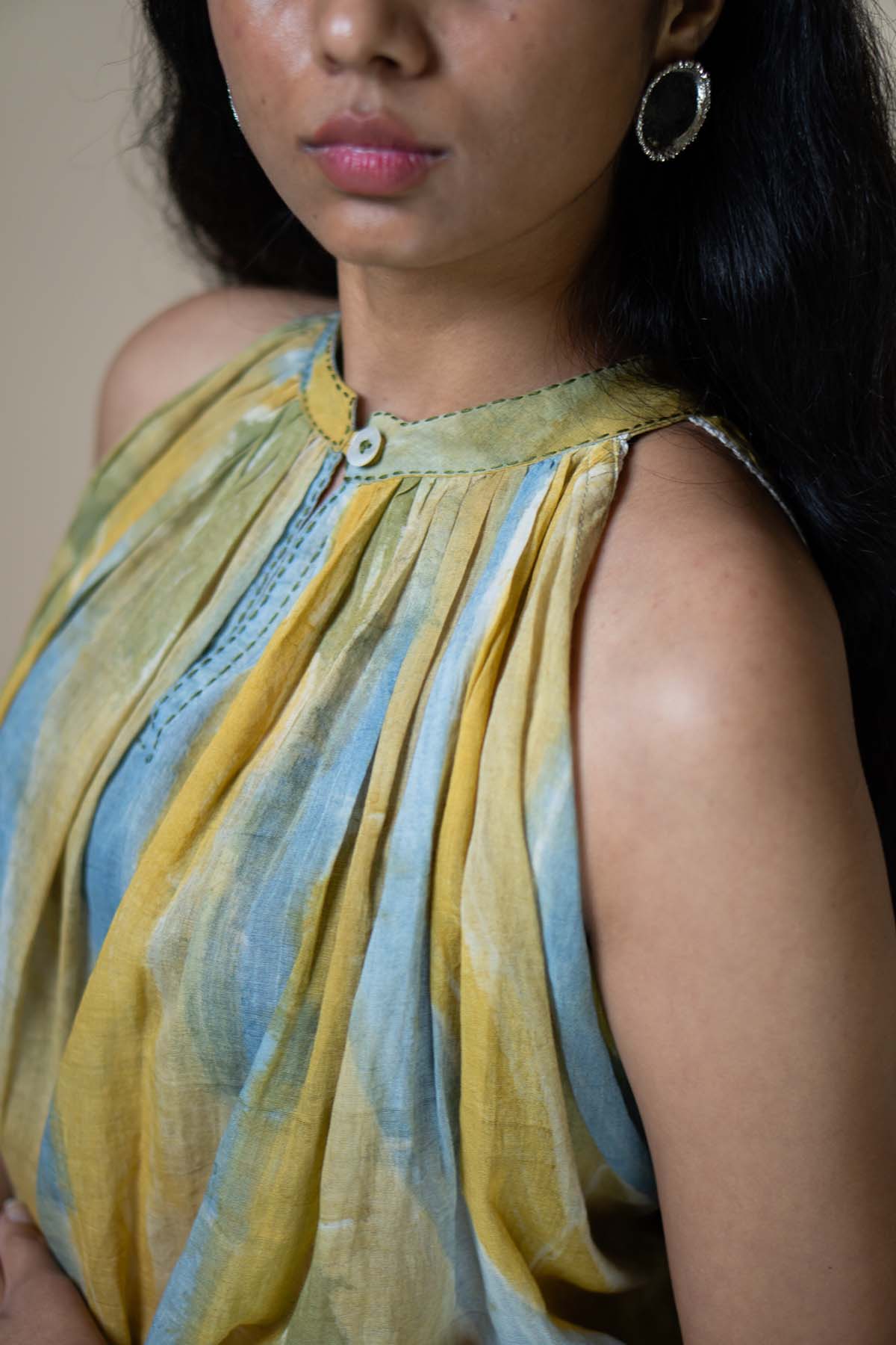 Multicolor Hand Painted Top