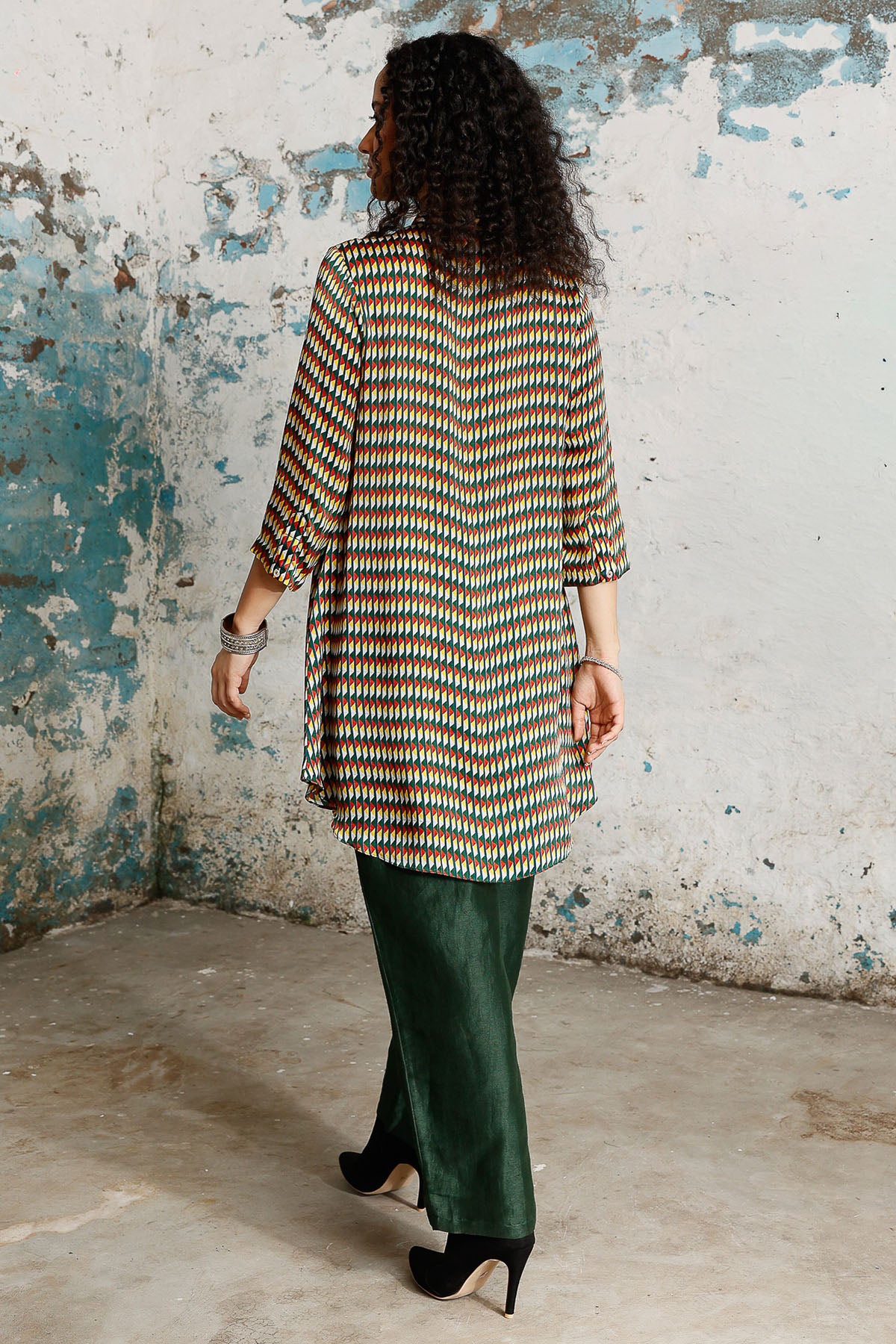 Multicolor Handcrafted Shirt